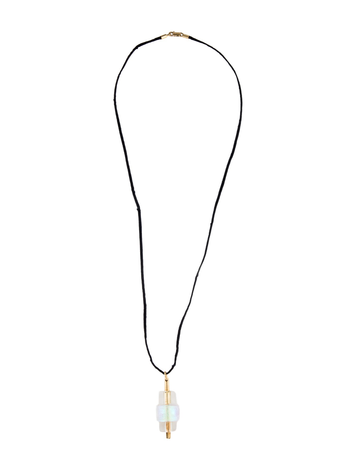 Necklace 18K Venini Glass Pendant