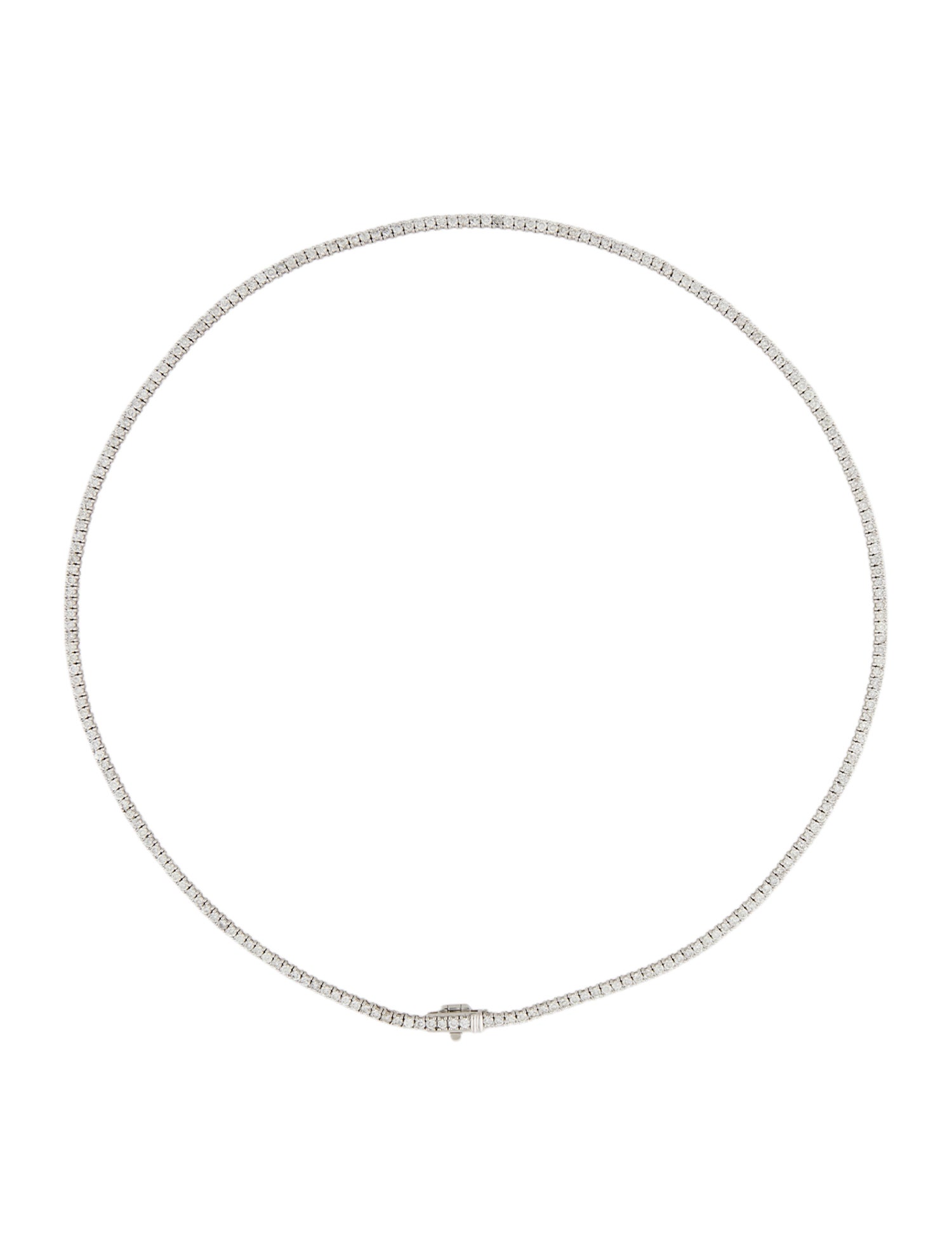 Necklace 14K 3.36ctw Diamond Tennis