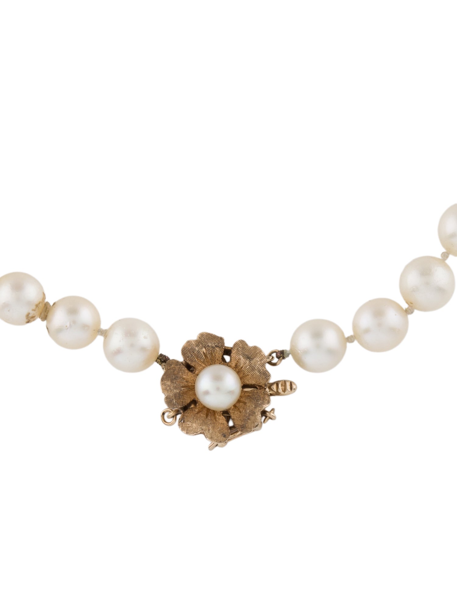 Necklace 14K Pearl Strand