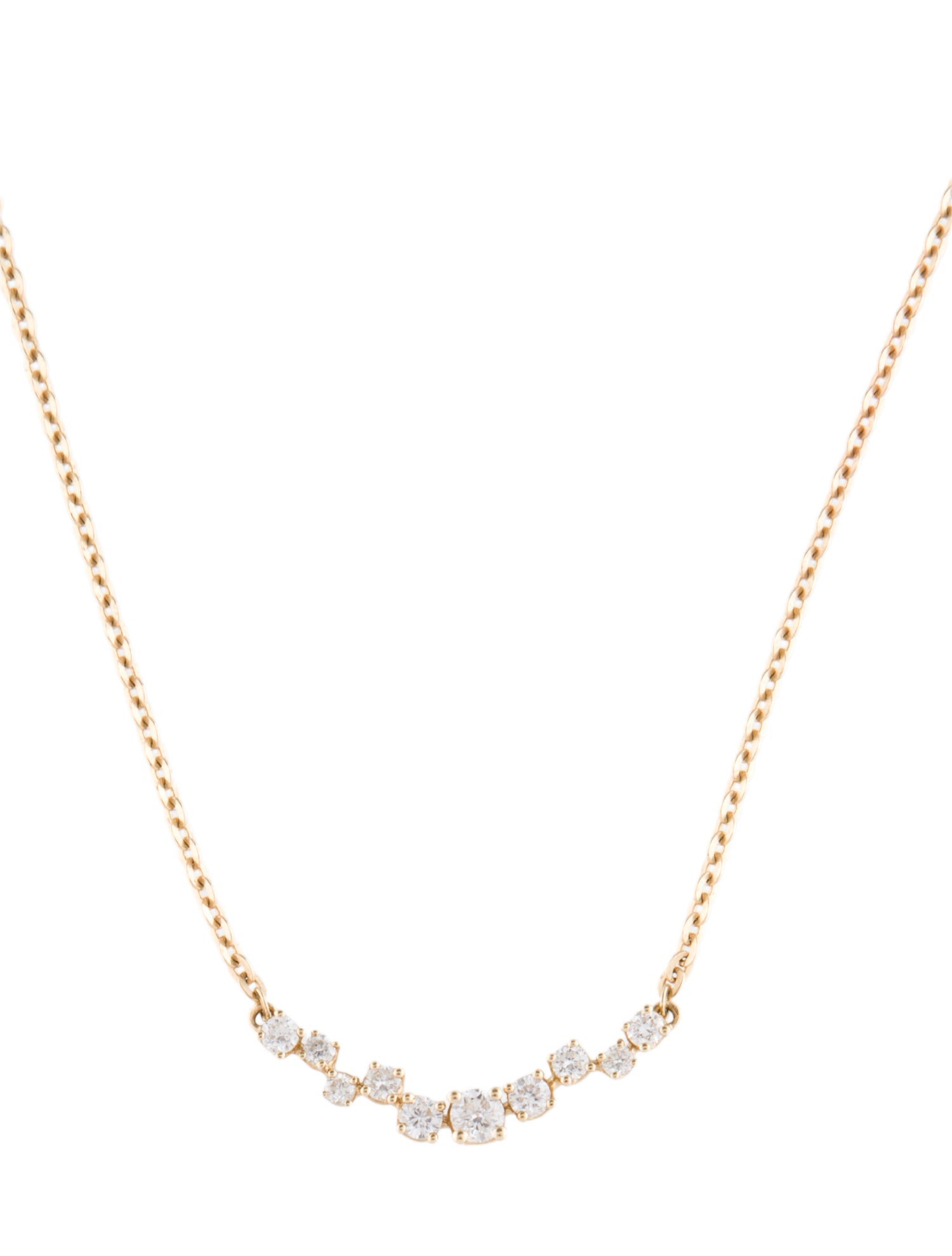 Necklace 14K Diamond Pendant