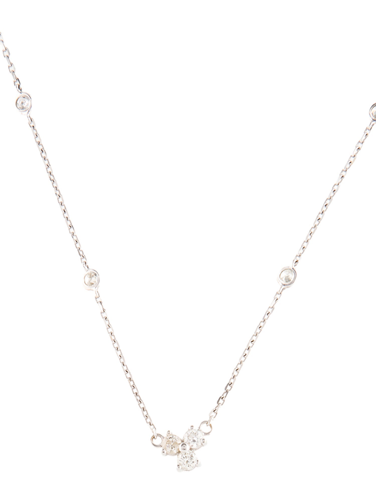 Necklace 14K Diamond Collar