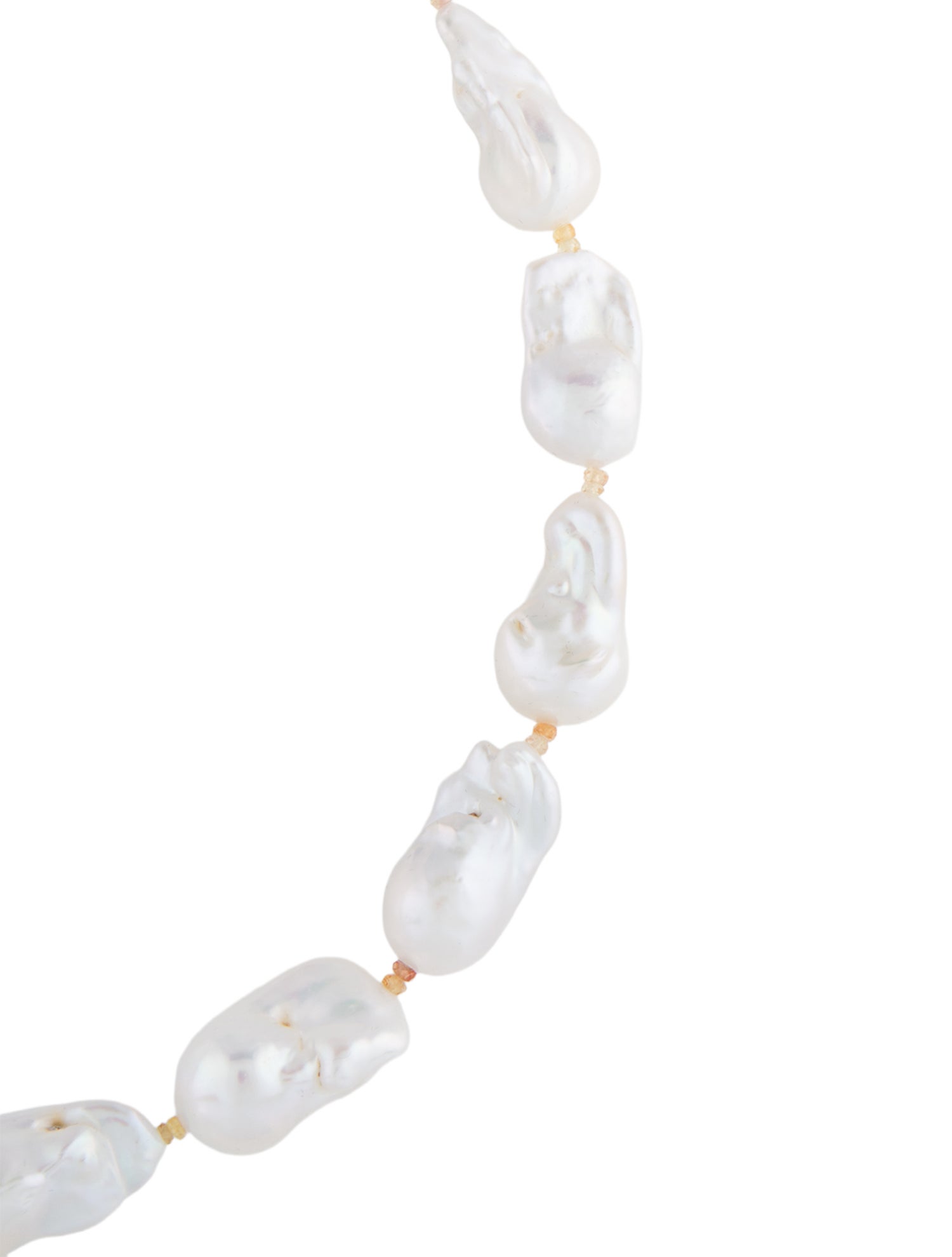 Necklace 14K Baroque Pearl Collar