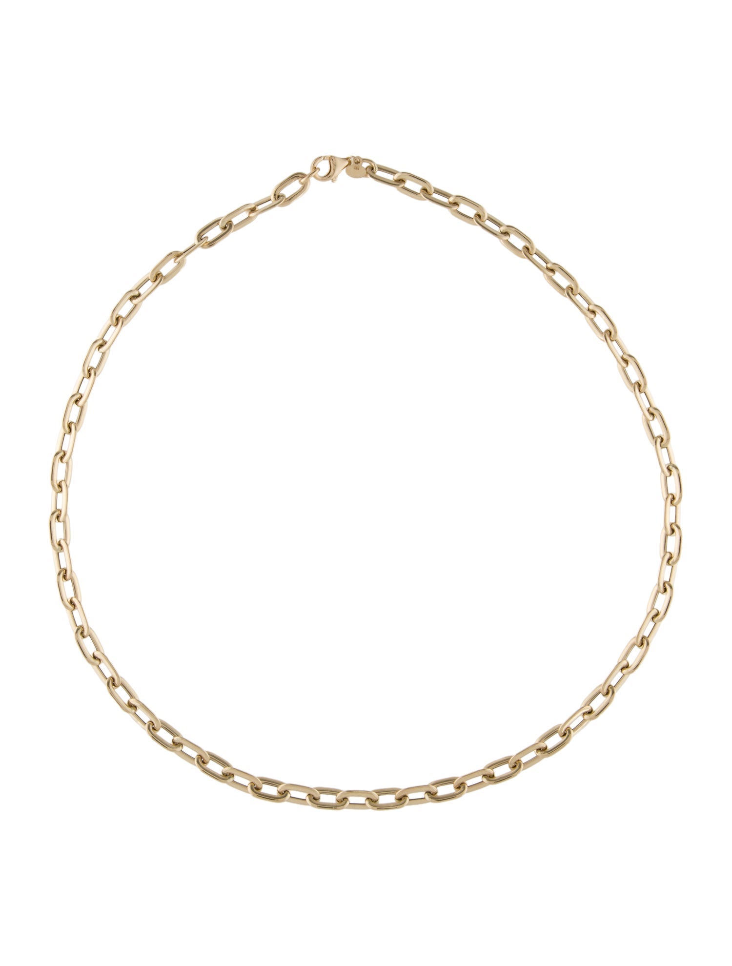 Necklace 14K Paperclip Link Chain