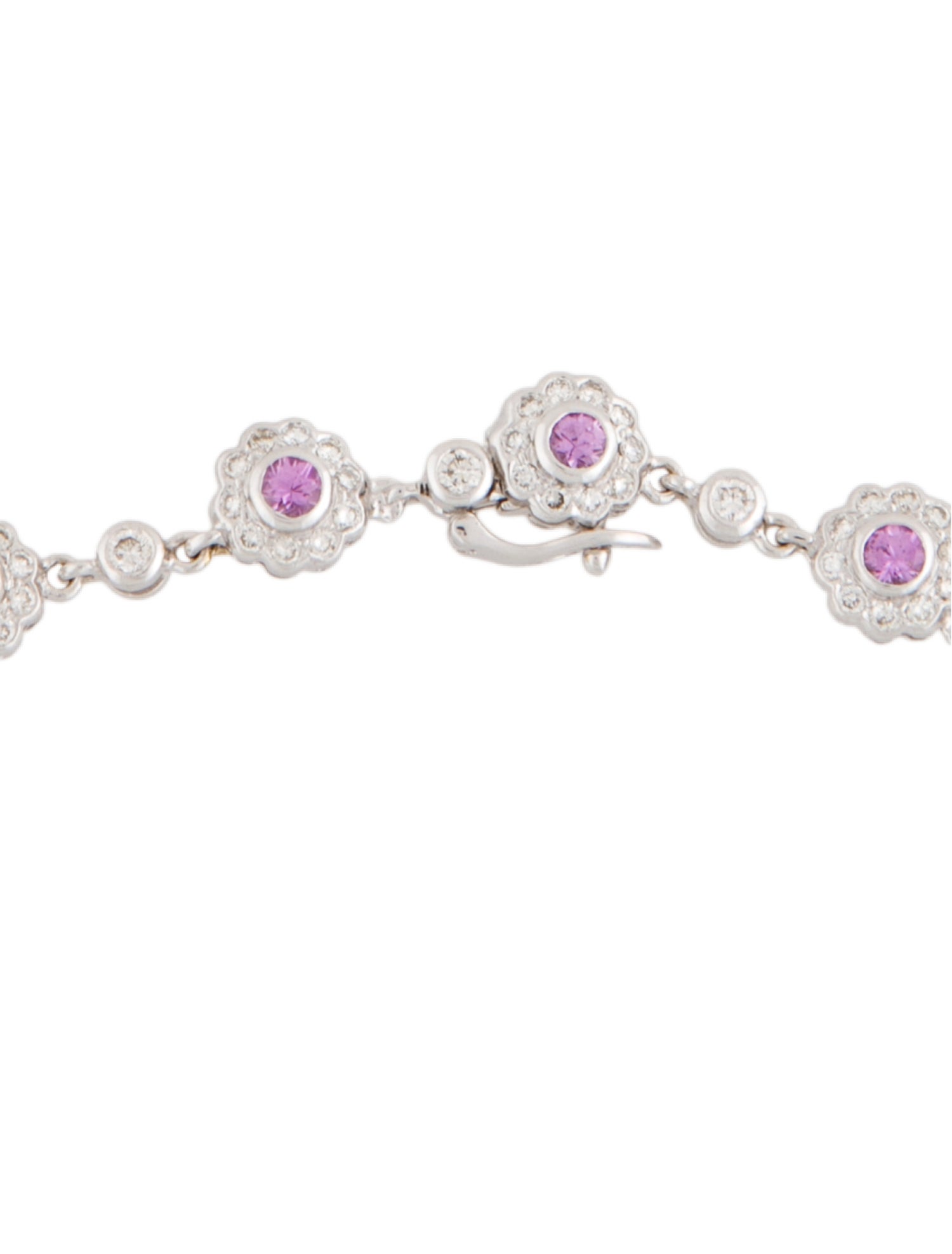 Necklace 18K Sapphire & Diamond Station Choker