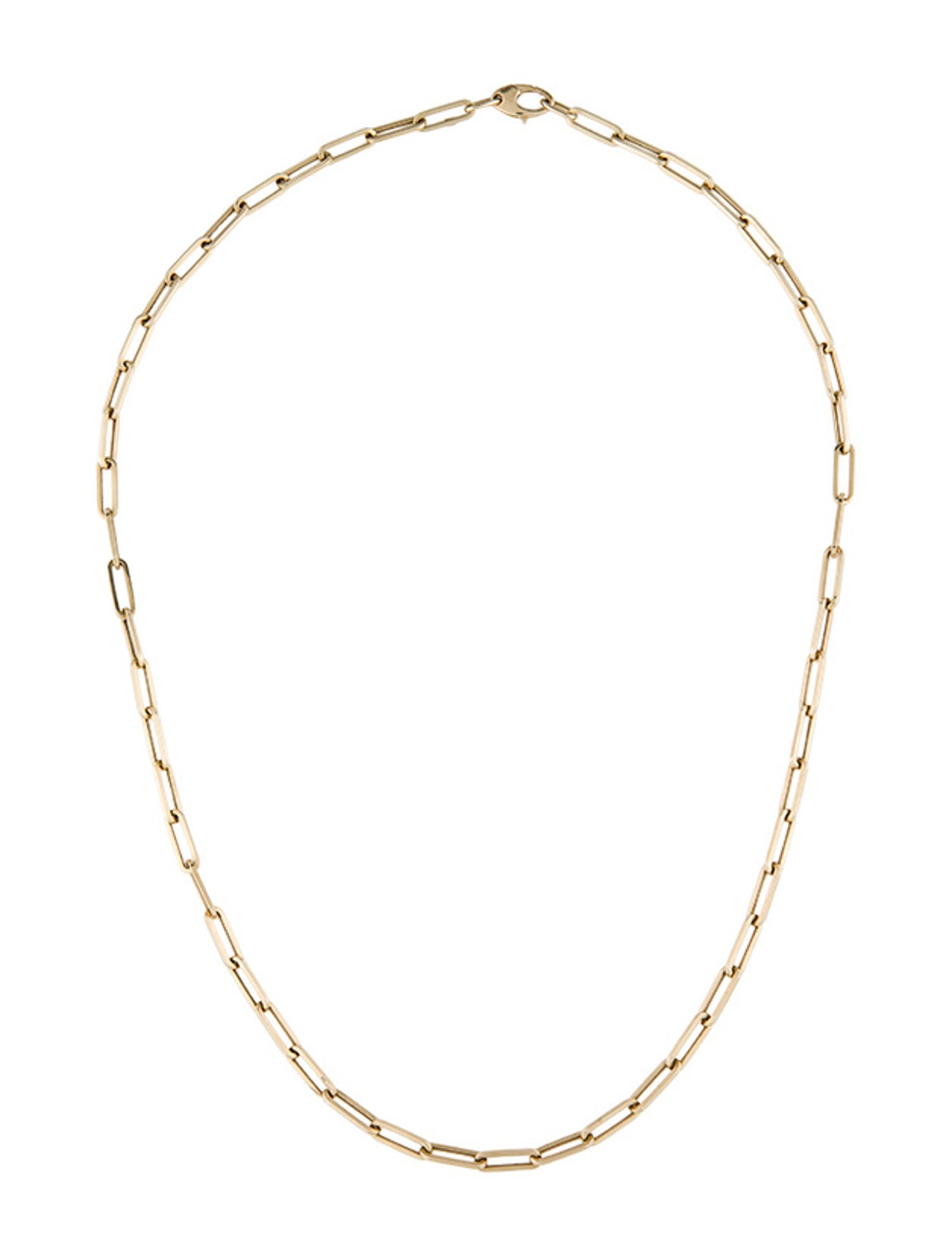 Necklace 14K Paperlink Chain