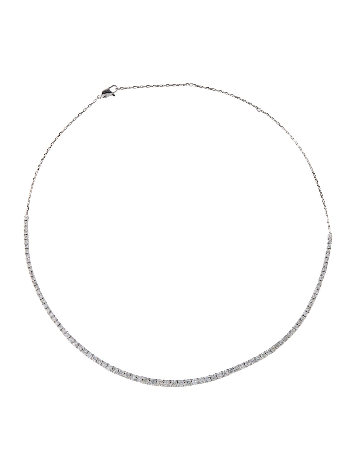 Necklace 14K 5.00ctw Diamond Graduated