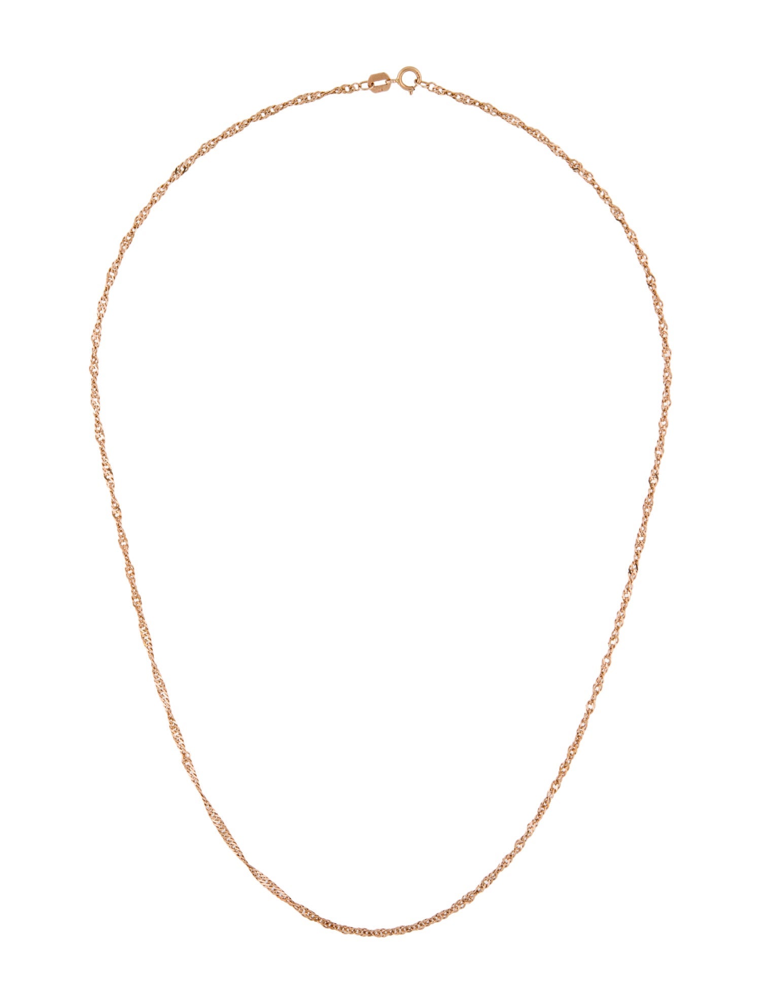 Necklace 14K Rope Chain
