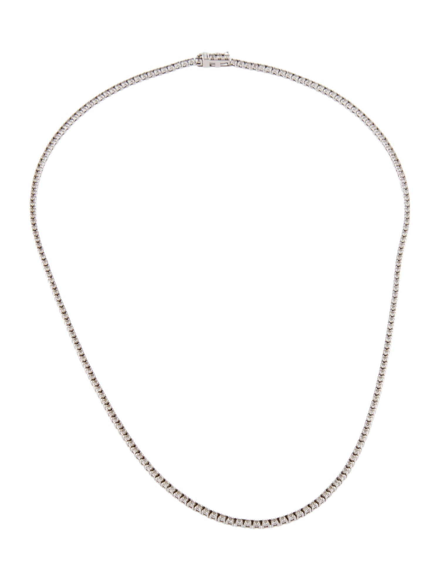 Necklace 14K 1.88ctw Diamond Tennis