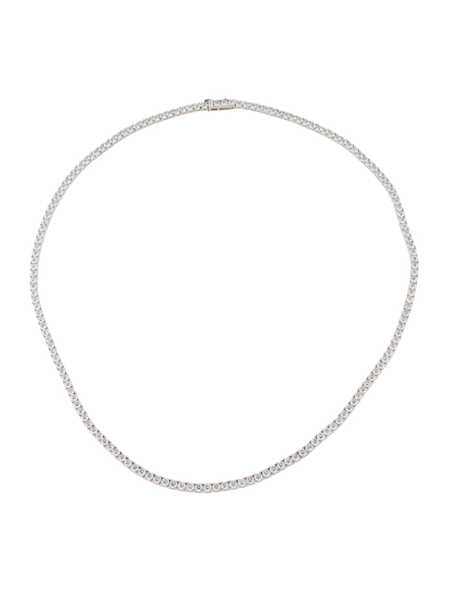 Necklace 14K 10.50ctw Lab-Grown Diamond Tennis