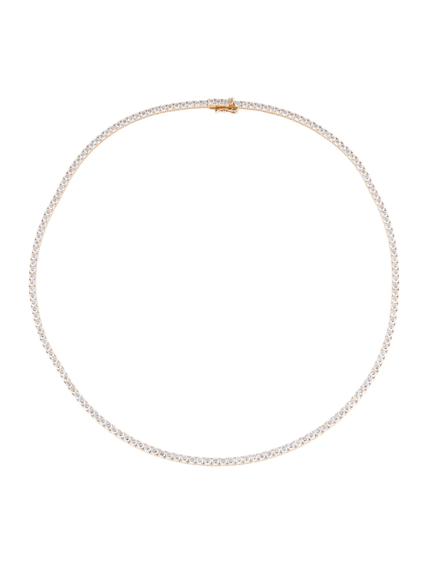 Necklace 14K 10.50ctw Lab-Grown Diamond Collar