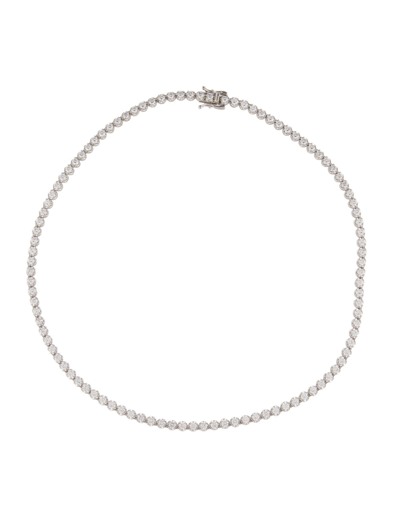 Necklace 14K 8.00ctw Lab-Grown Diamond Tennis