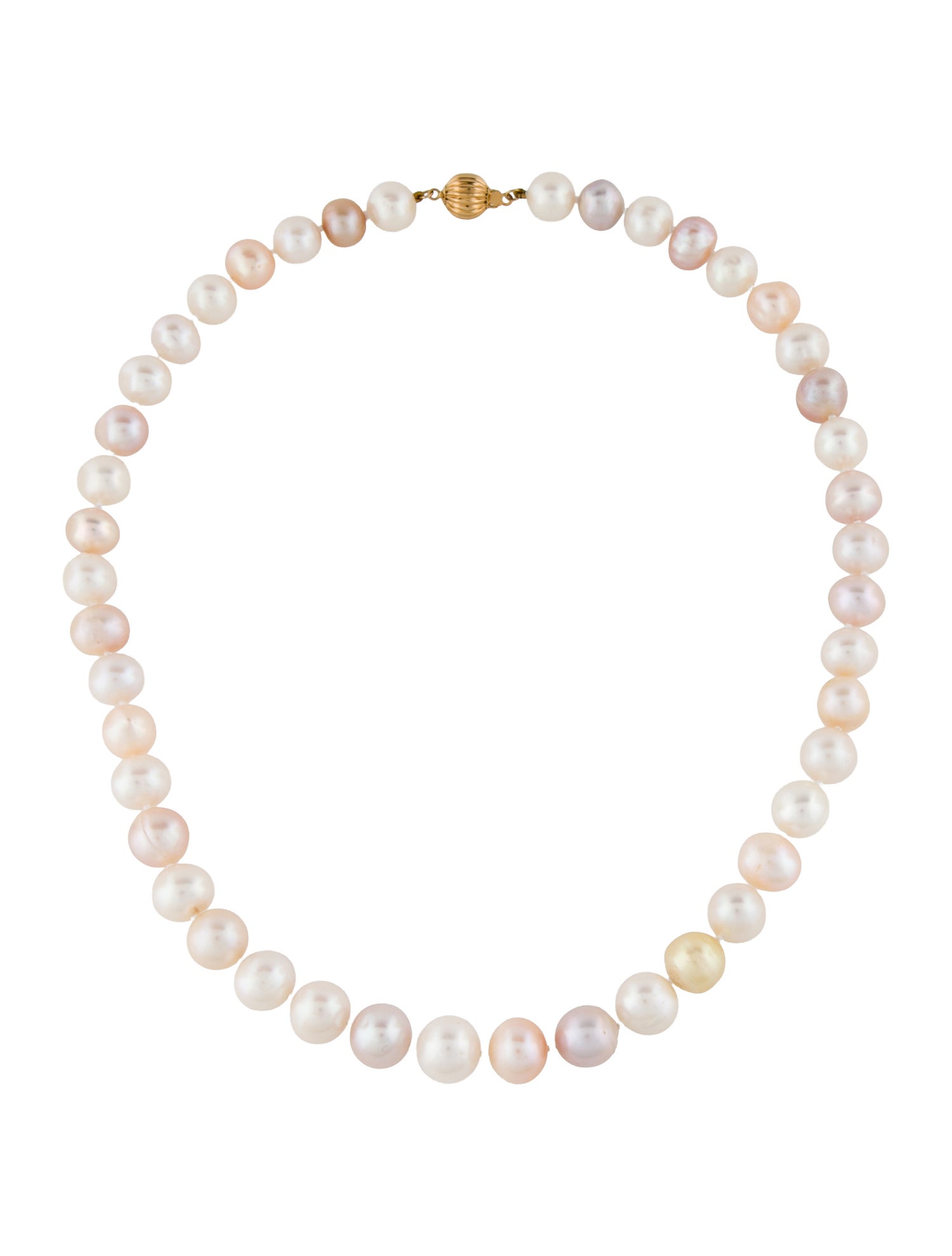 Necklace 14k Pearl Bead Strand