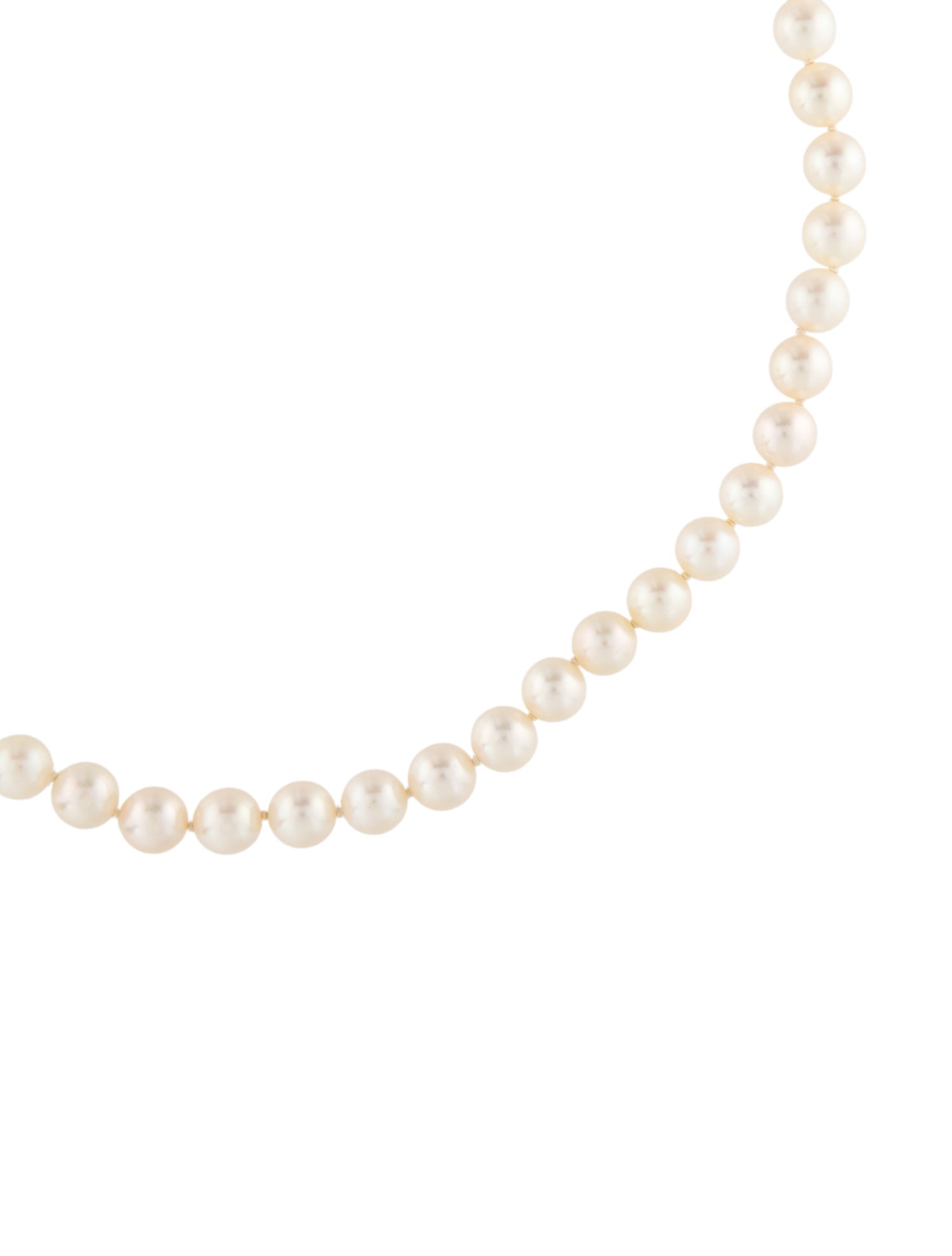Necklace 14K Pearl Strand