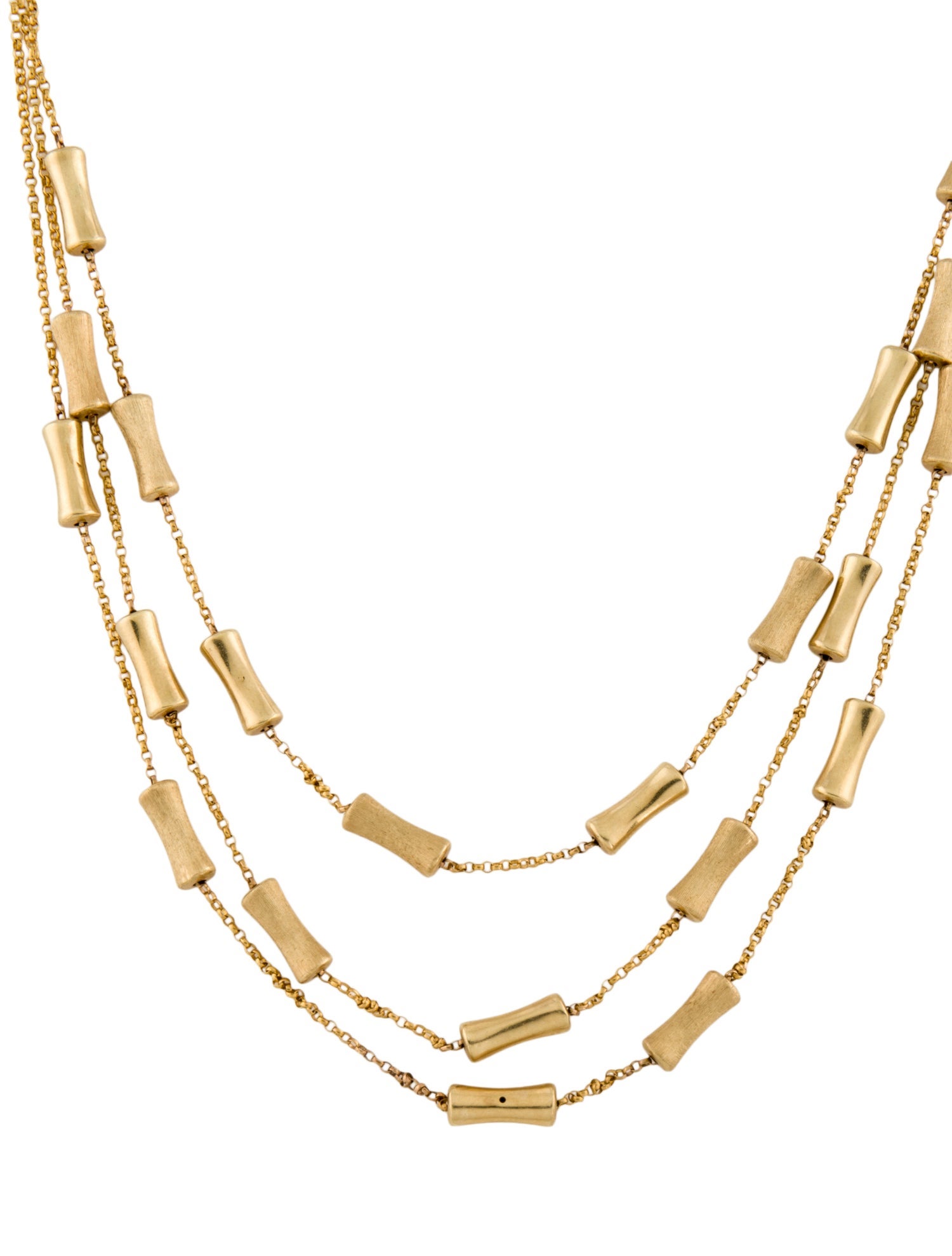 Necklace 14K Multistrand Chain