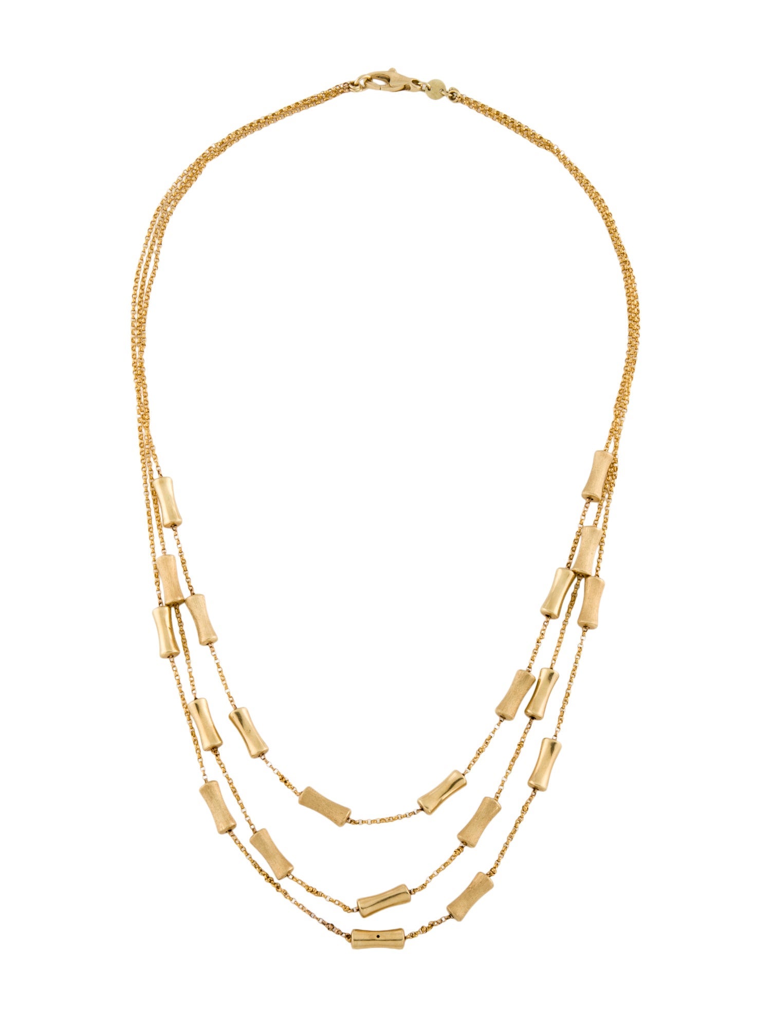 Necklace 14K Multistrand Chain