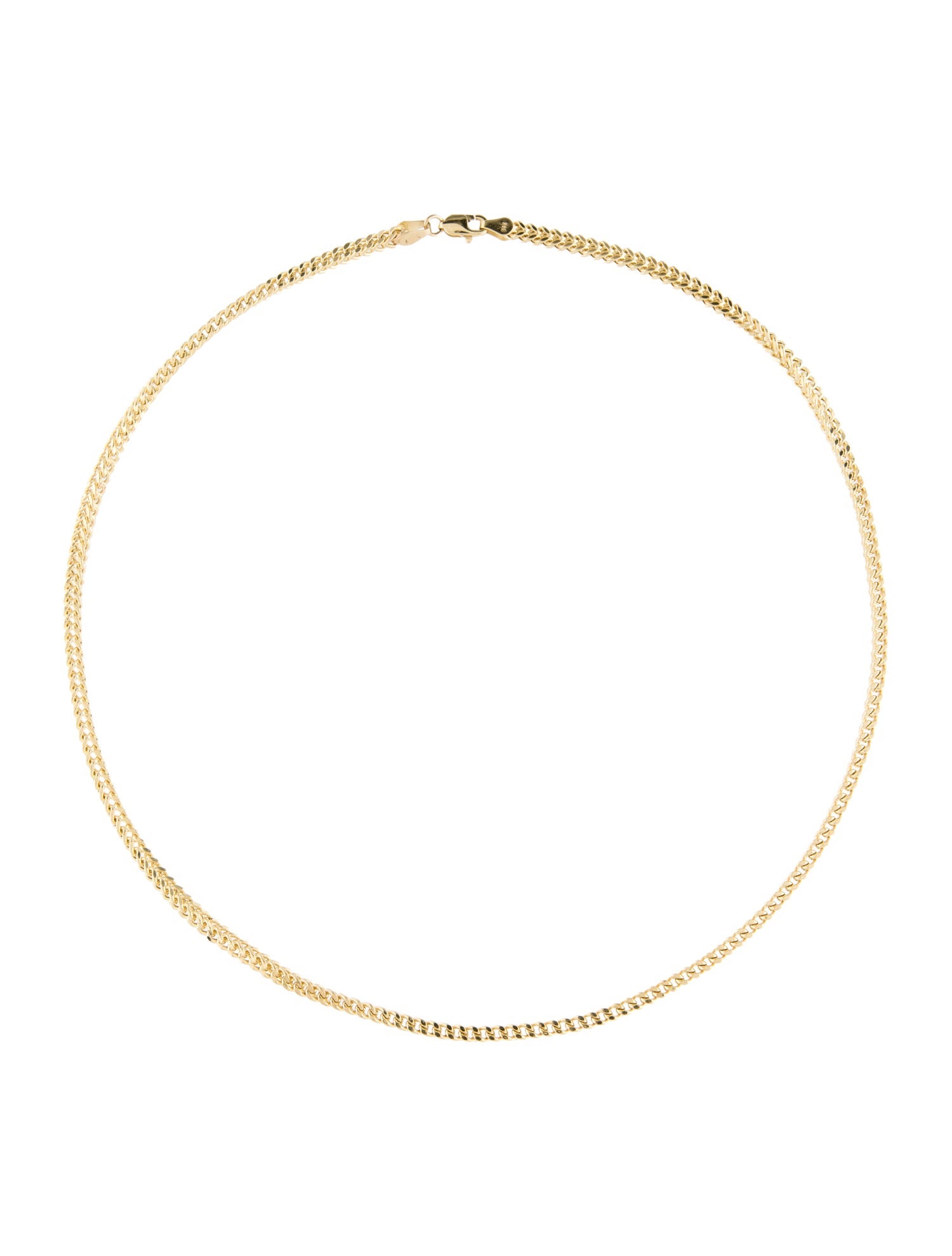 Necklace 14K Box Franco Chain