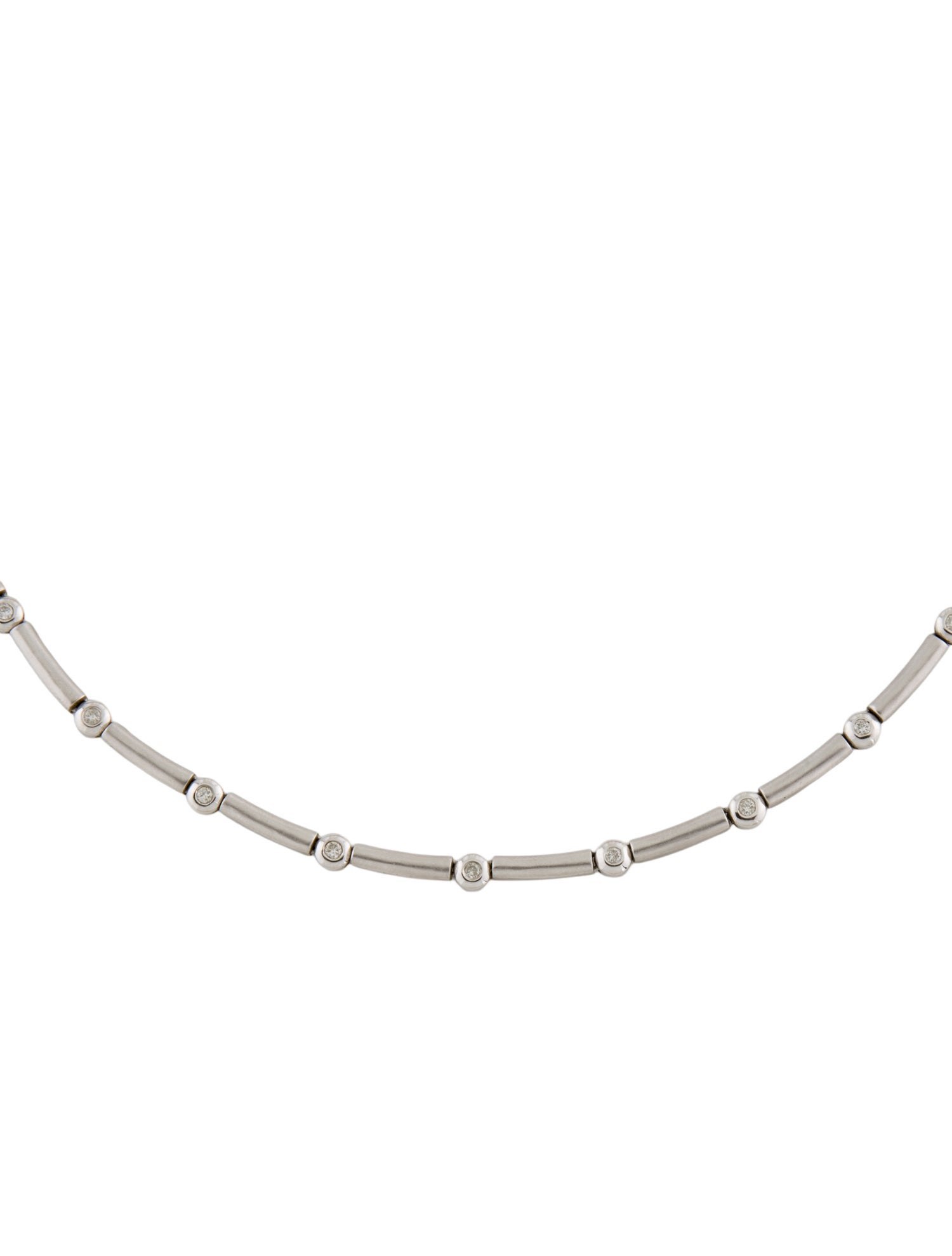 Necklace 14K Diamond Station