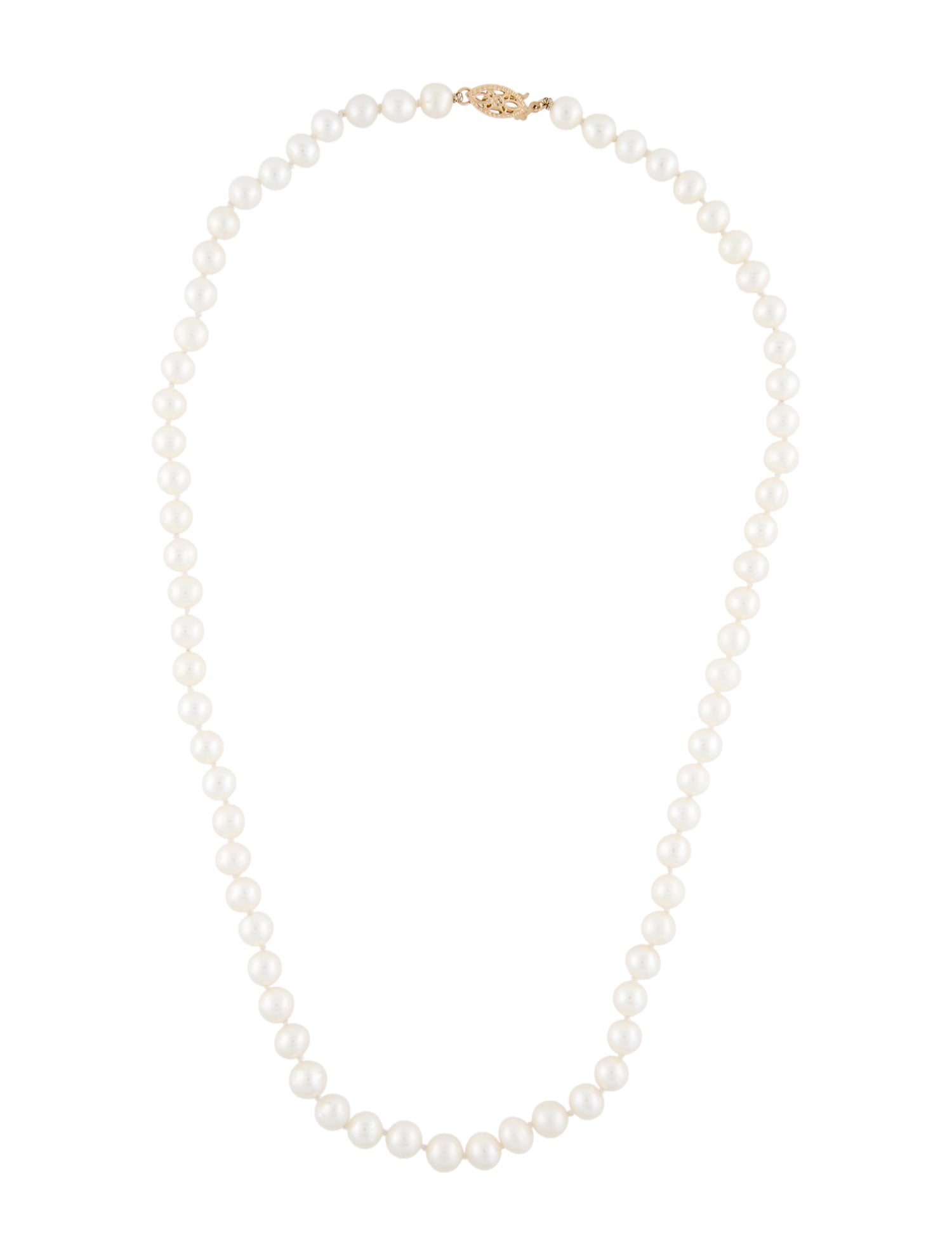 Necklace 14K Pearl Strand