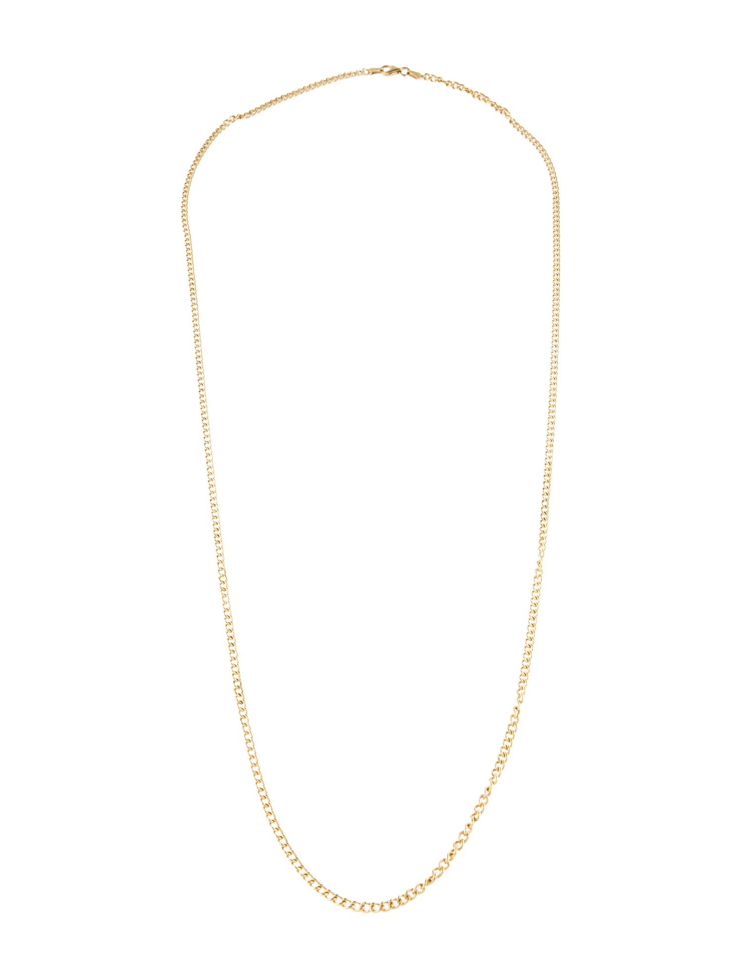 Necklace 18K Curb Chain