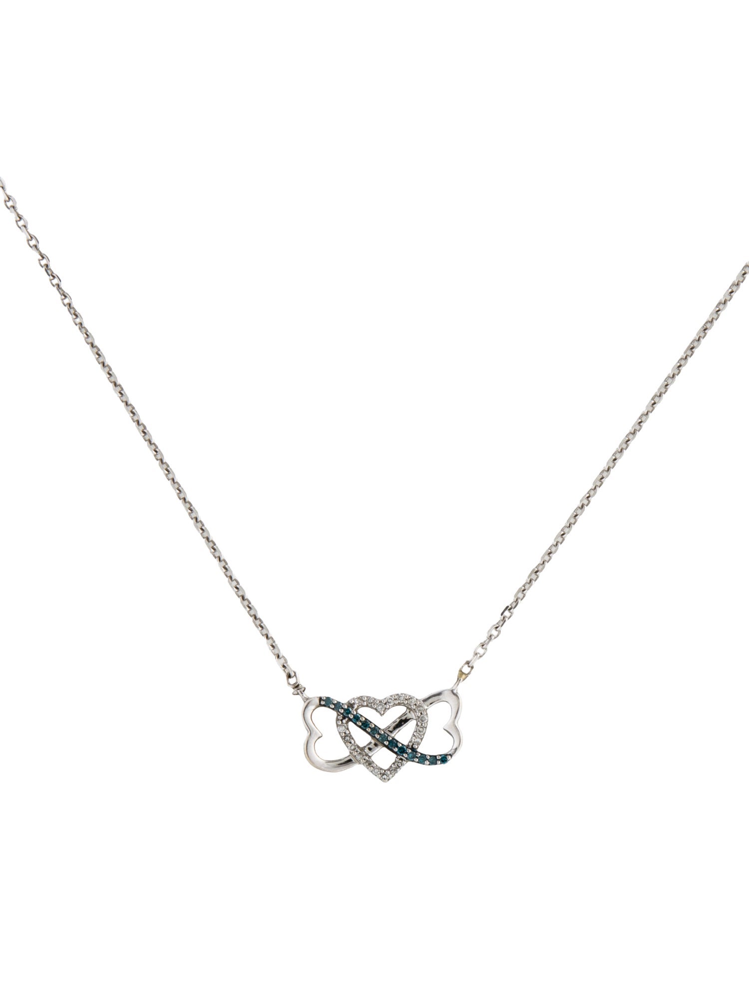 Necklace 14K Diamond Heart Pendant