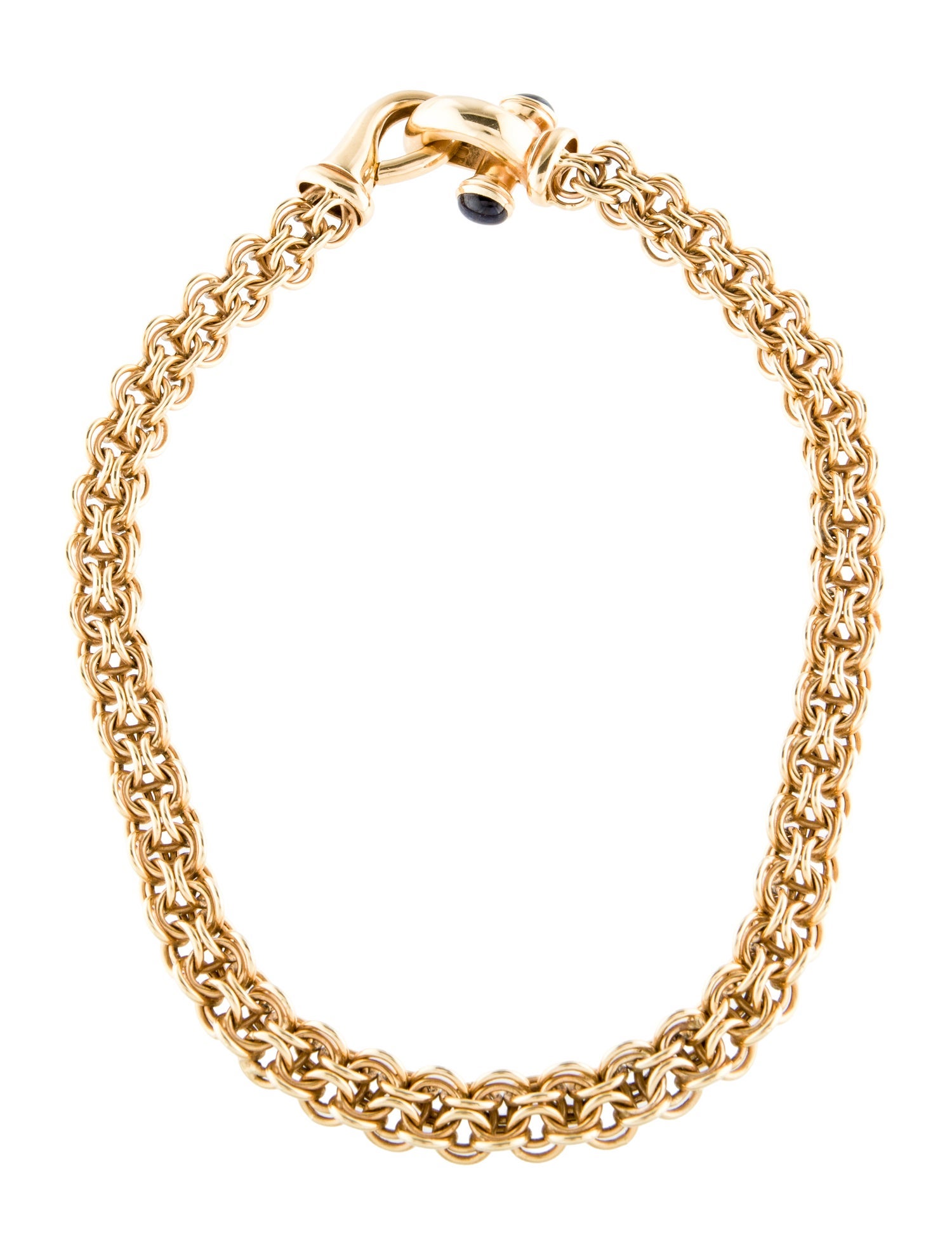 Necklace 14K Sapphire Collar