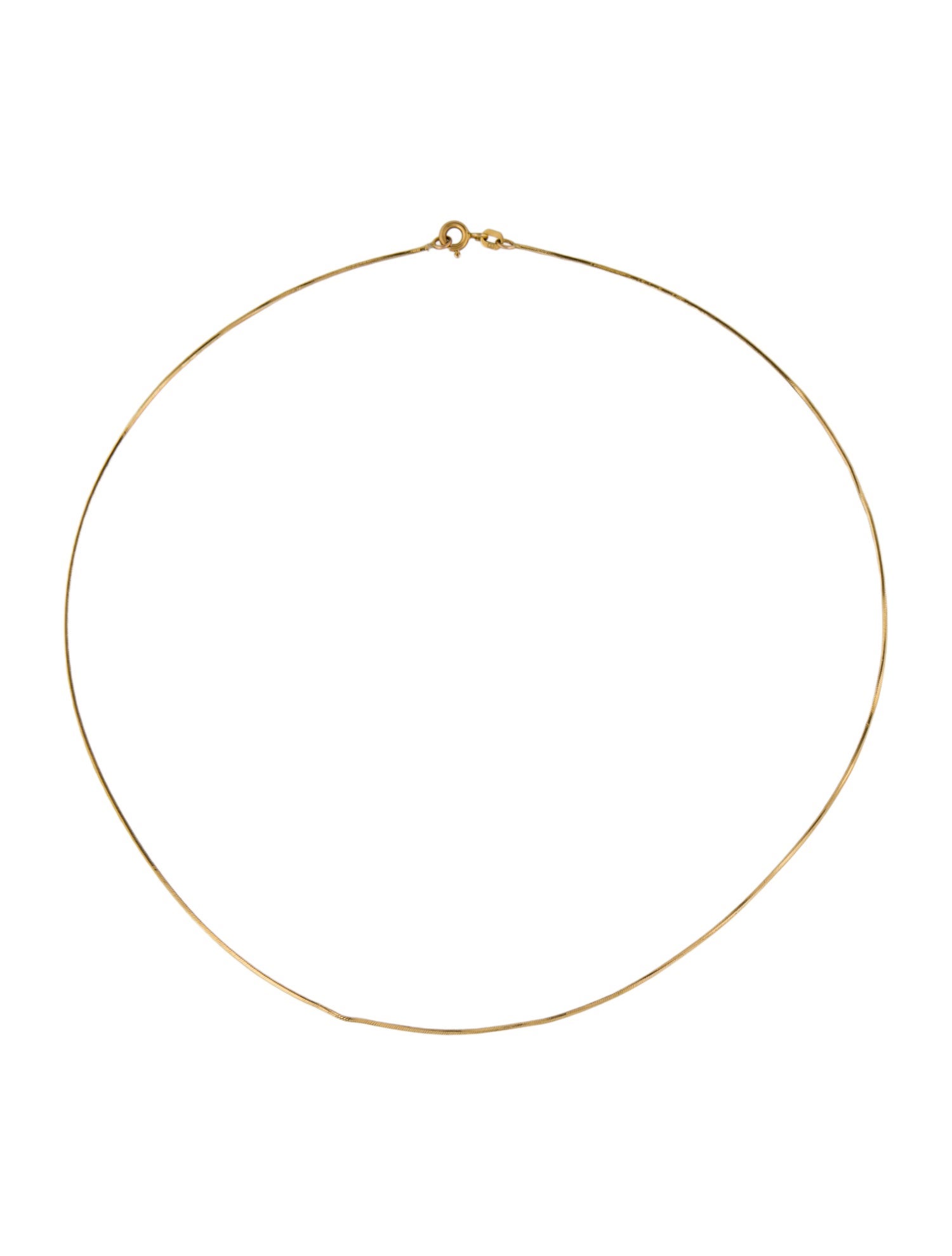 Necklace 14K Snake Chain