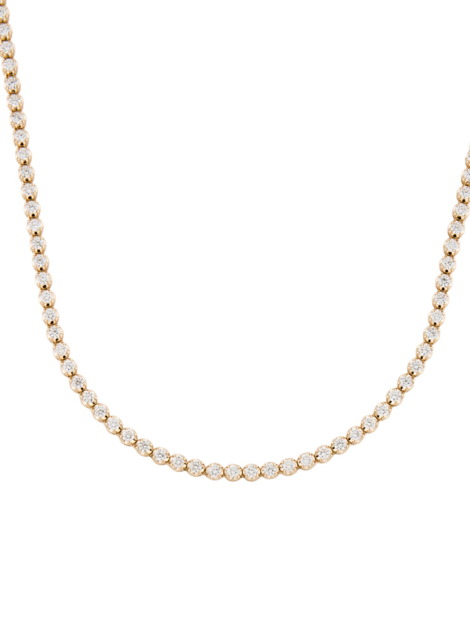 Necklace 14K 5.00ctw Lab-Grown Diamond Tennis