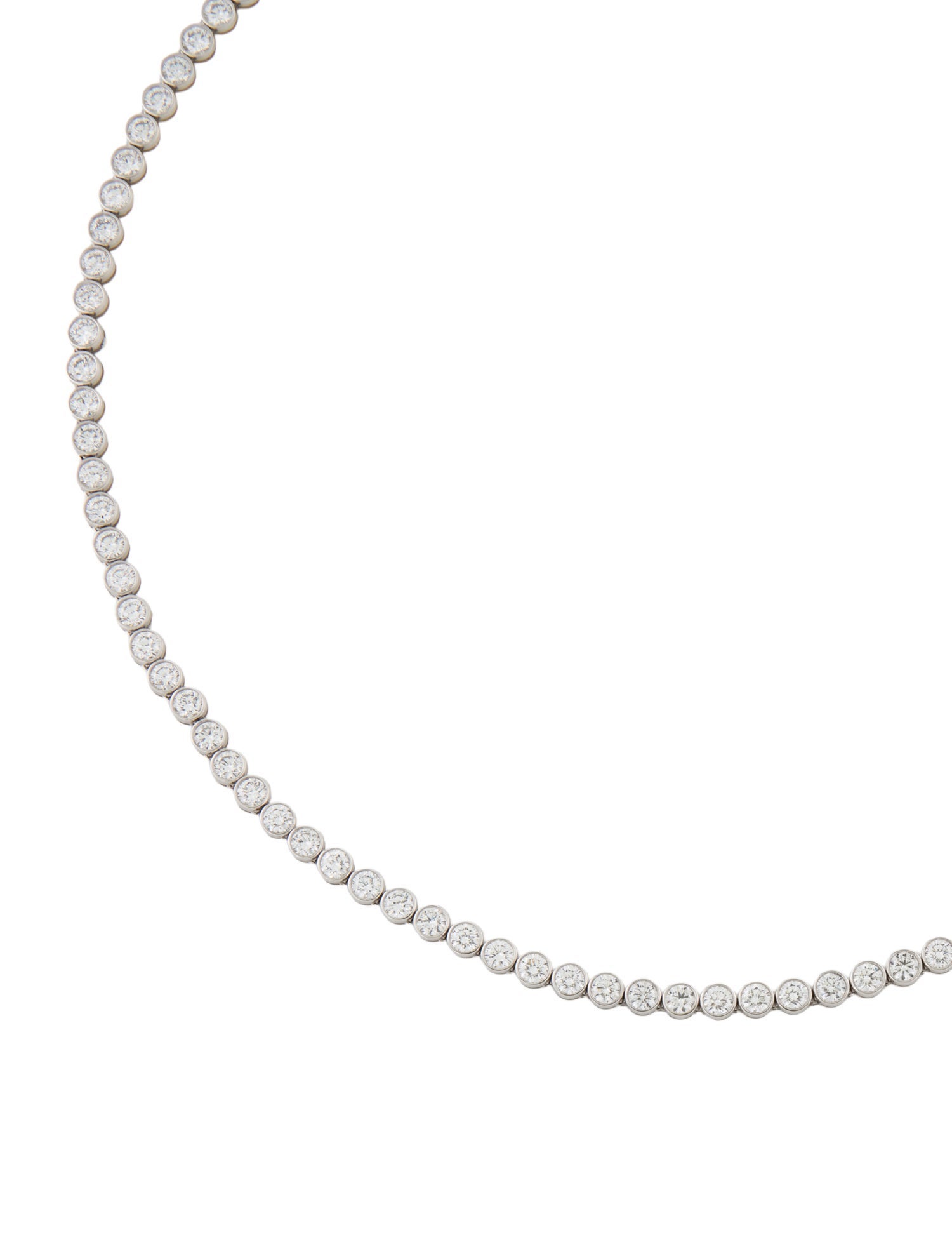 Necklace 14K 12.50ctw Lab-Grown Diamond Tennis