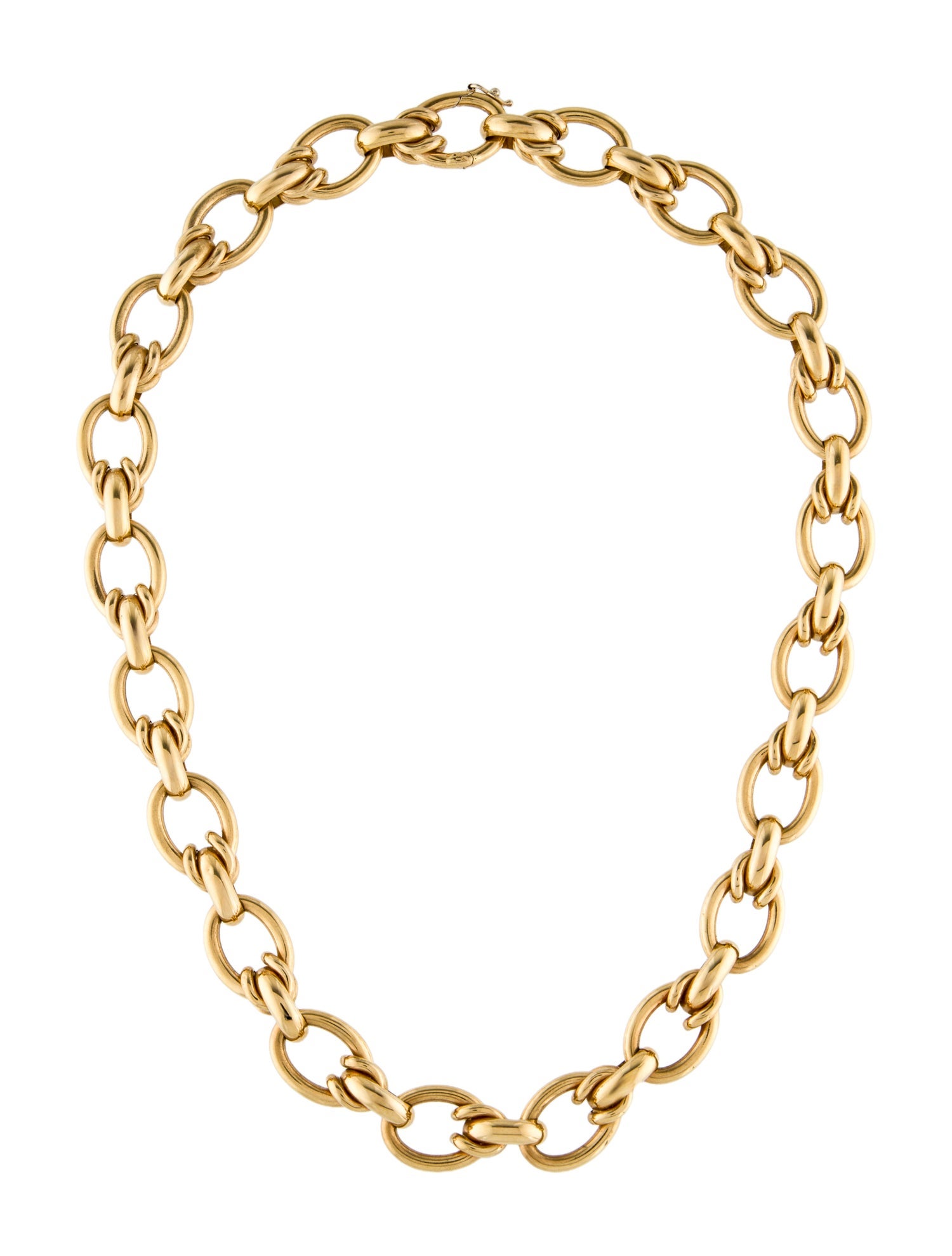 Necklace Kurt Gutmann 18K Oval Link