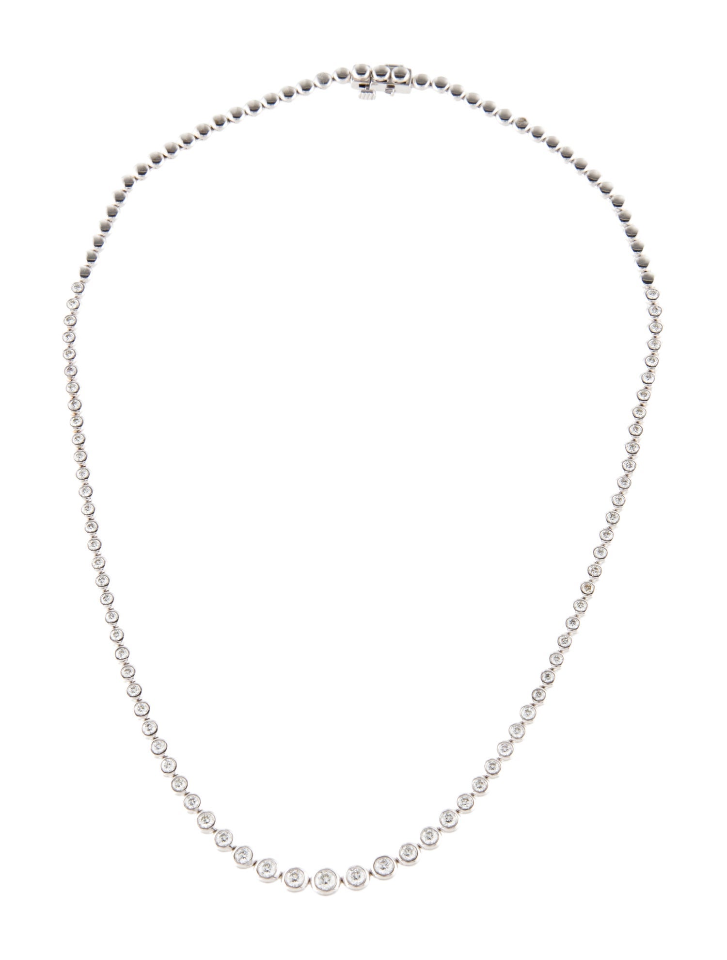 Necklace 14K 2.74ctw Diamond Tennis