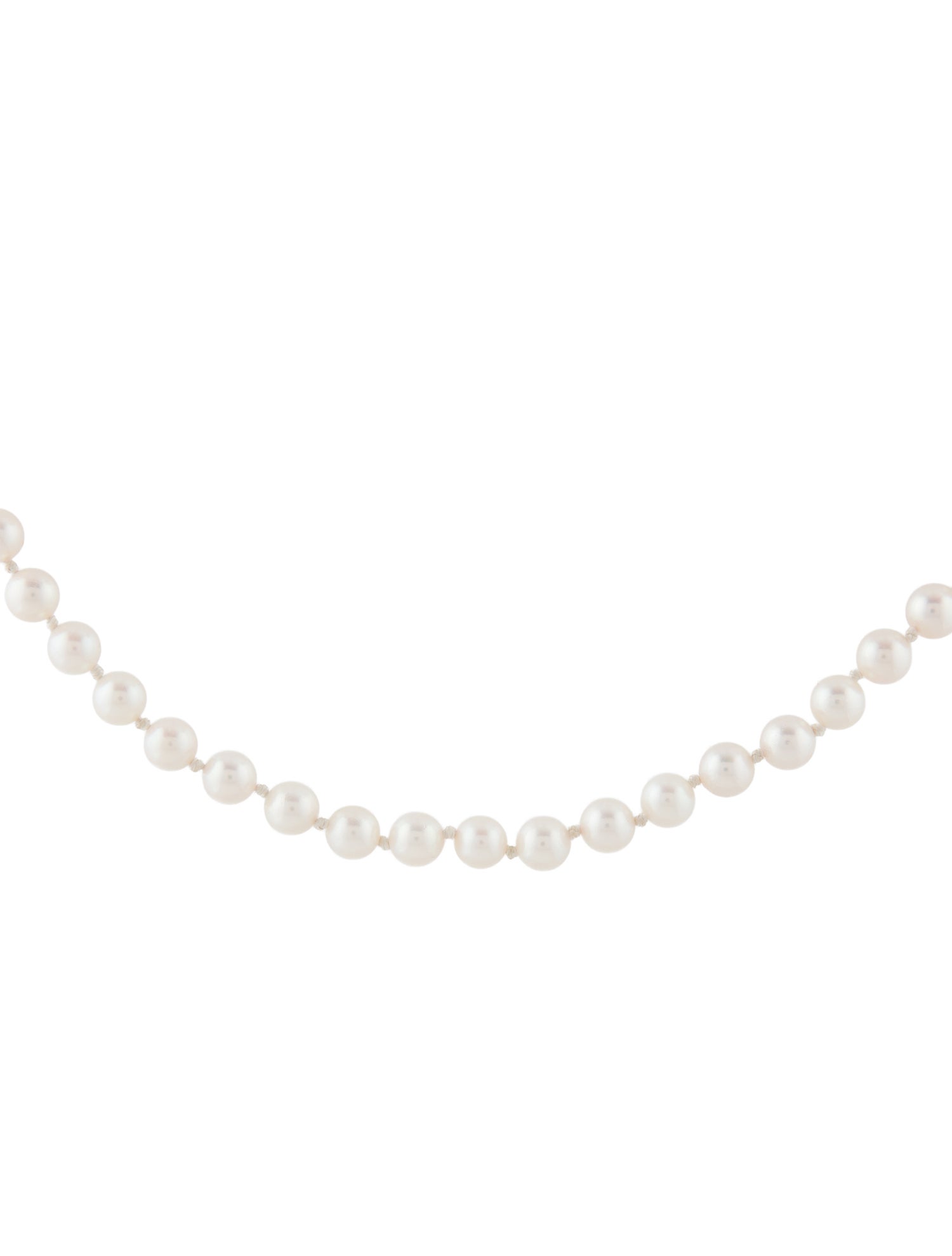 Necklace 14K Pearl Bead Strand