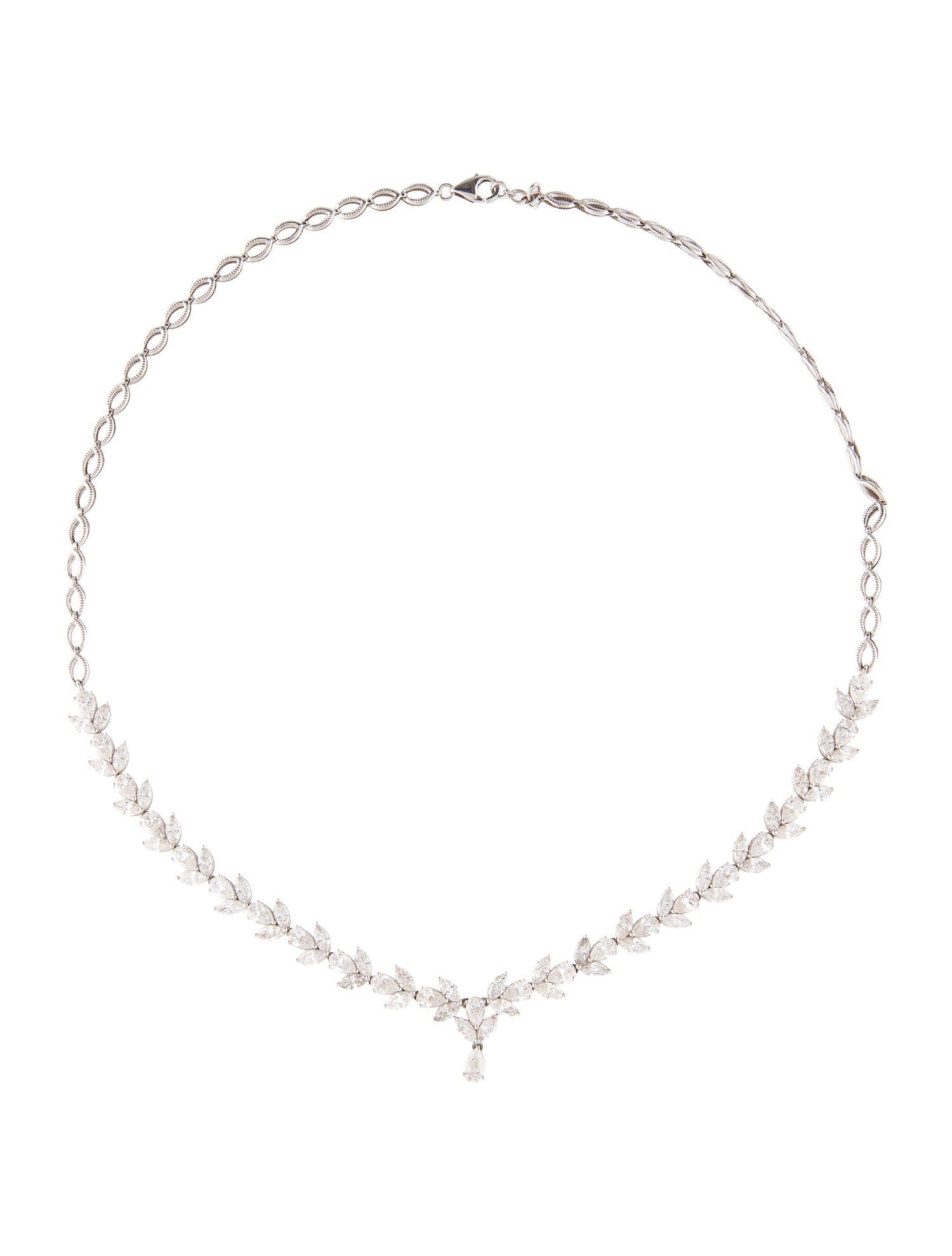 Necklace 14K 11.48ctw Lab-Grown Diamond Collar