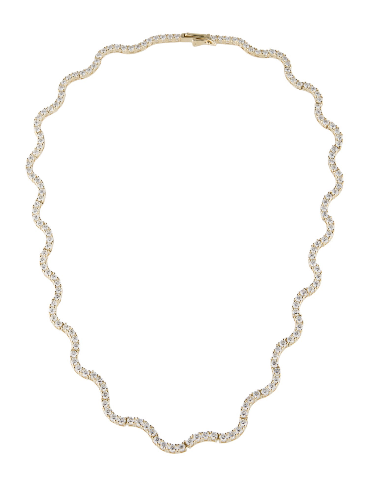 Necklace 14K 10.00ctw Lab-Grown Diamond Tennis Necklace