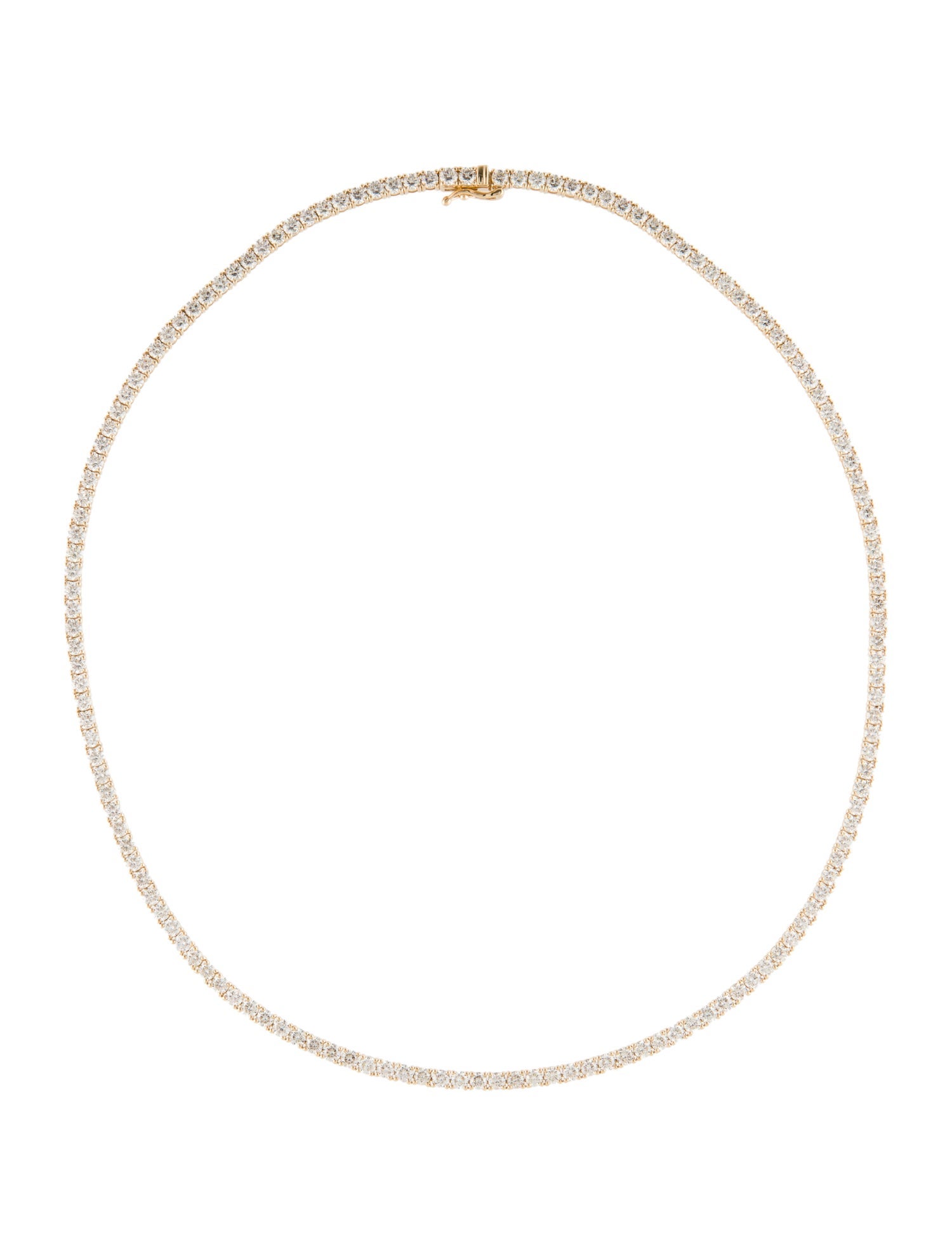 Necklace 14K 12.50ctw Diamond Tennis
