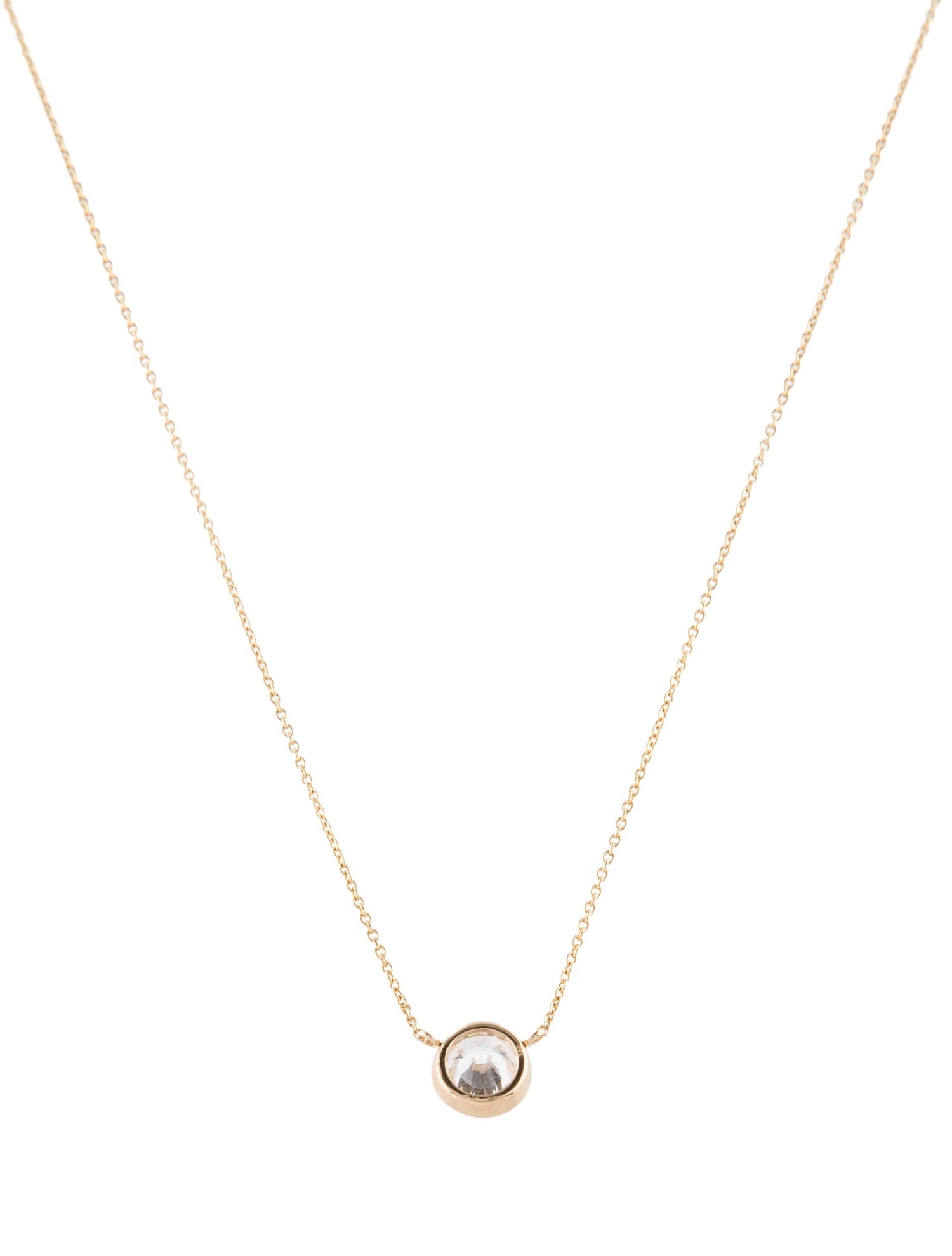 Necklace 14K Lab-Grown Diamond Pendant