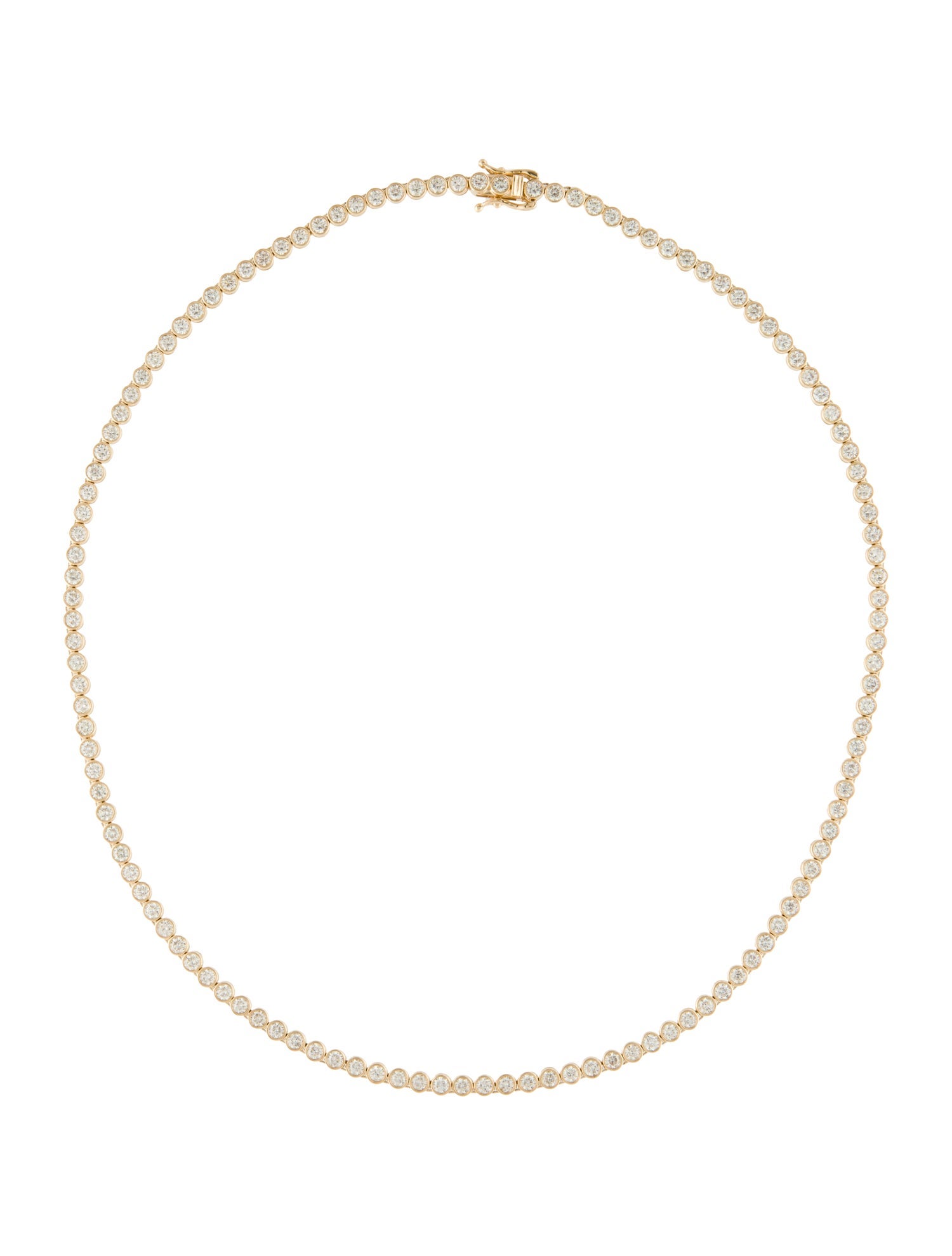 Necklace 14K 7.50ctw Diamond Tennis