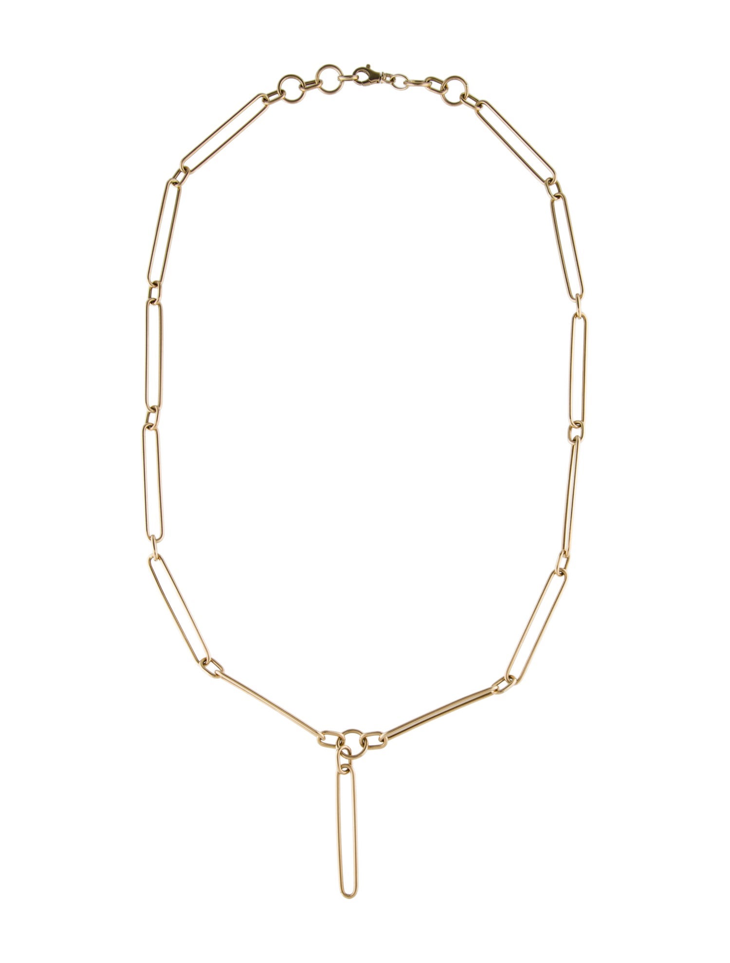 Necklace 14K Paperclip Chain