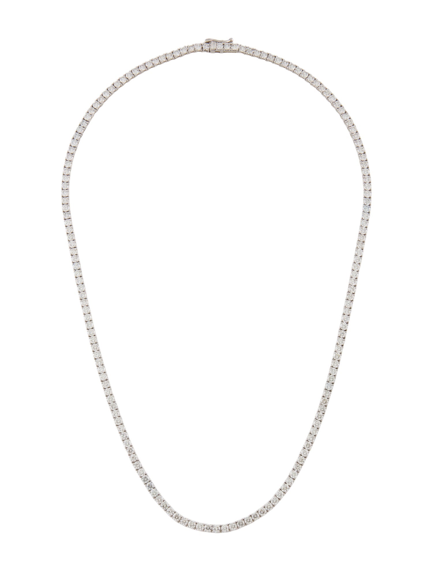 Necklace 14K 11.00ctw Diamond Tennis Chain