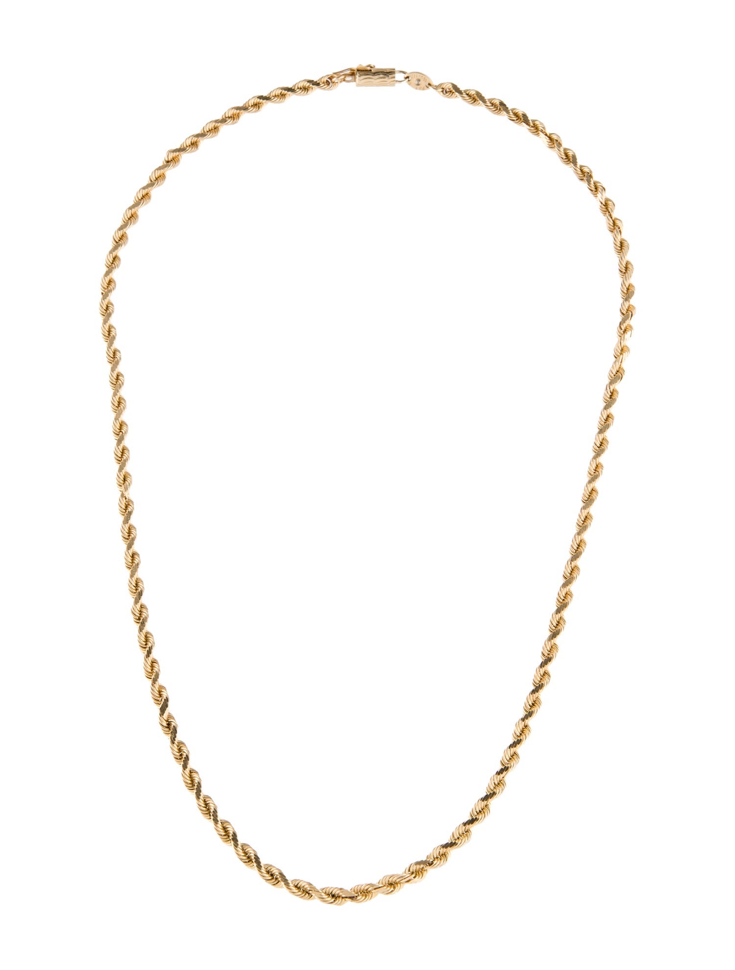 Necklace 14K Rope Chain