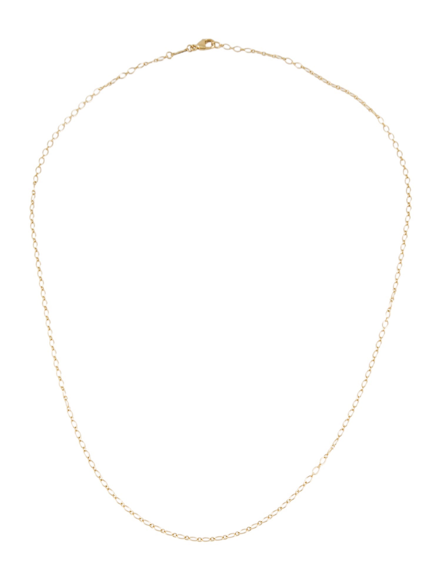 Necklace 14K Long & Short Link Chain