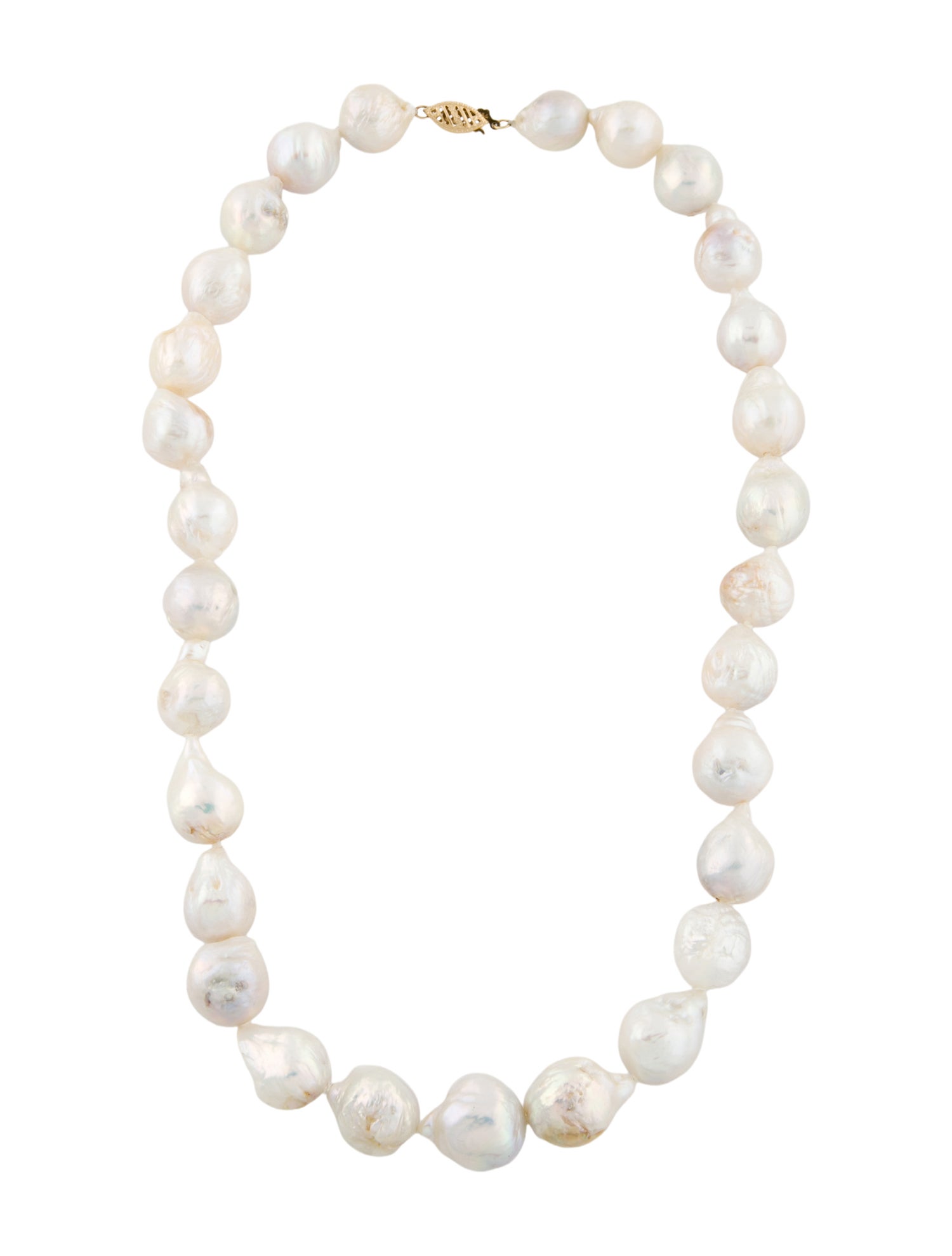 Necklace 14K Pearl Strand Necklace