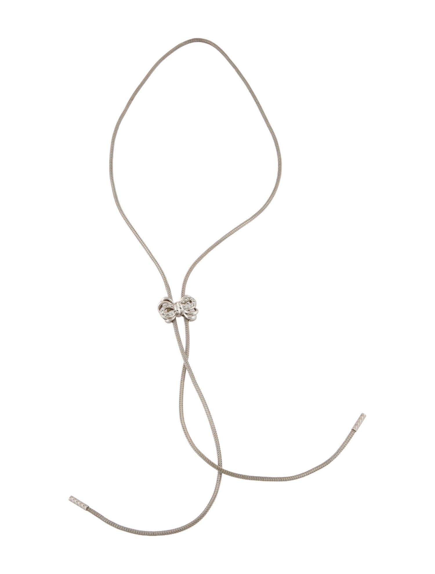 Necklace 18K Diamond Bolo Chain
