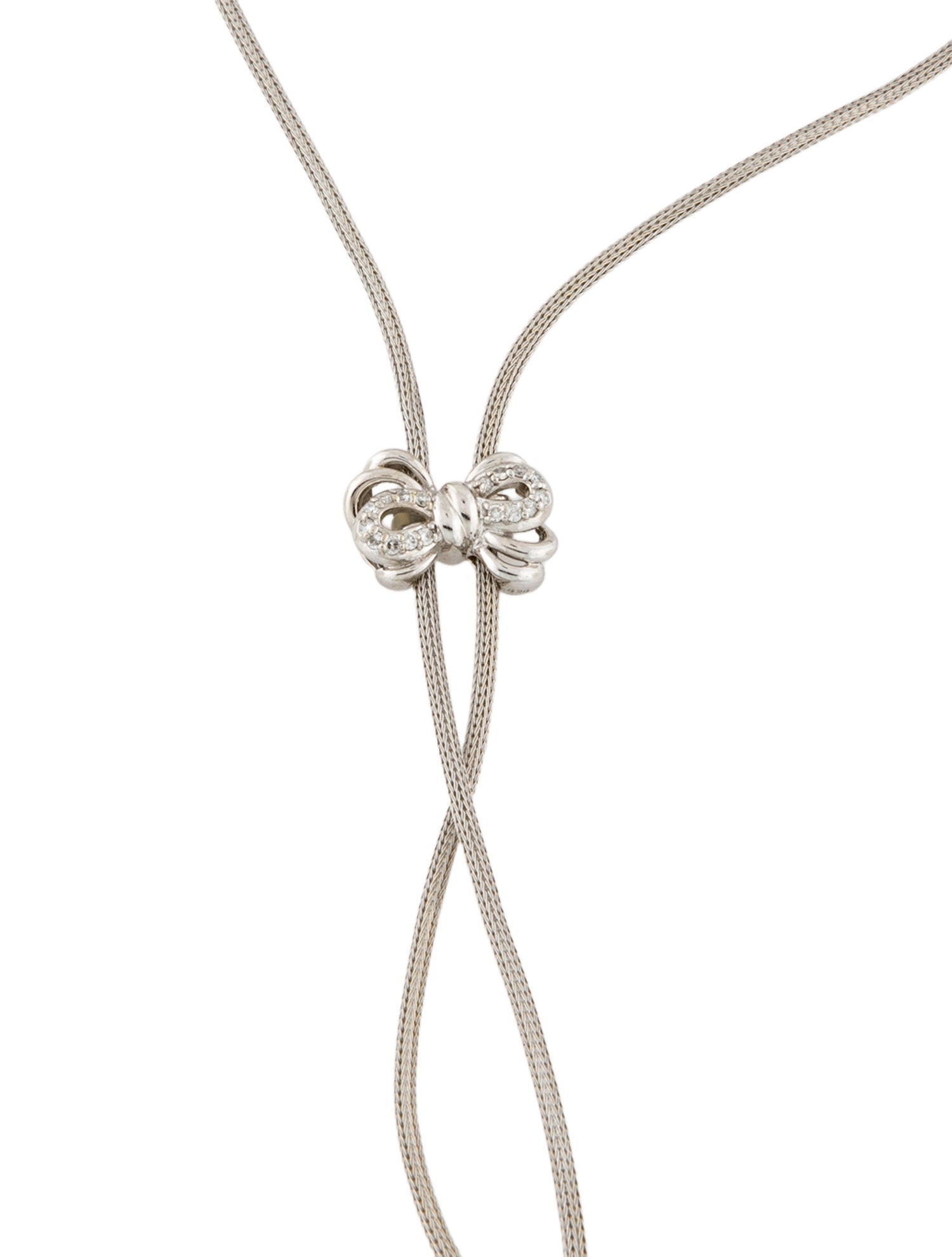 Necklace 18K Diamond Bolo Chain