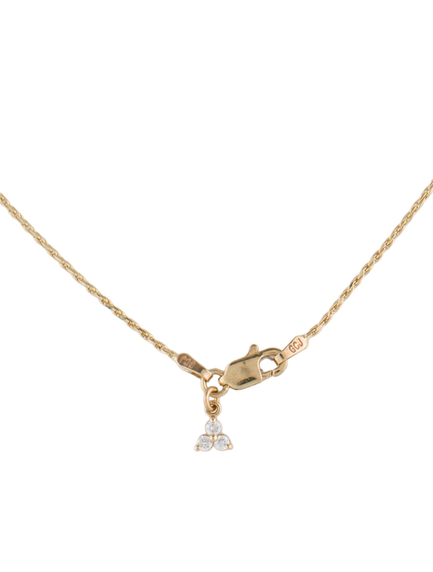 Necklace 14K Diamond Pendant
