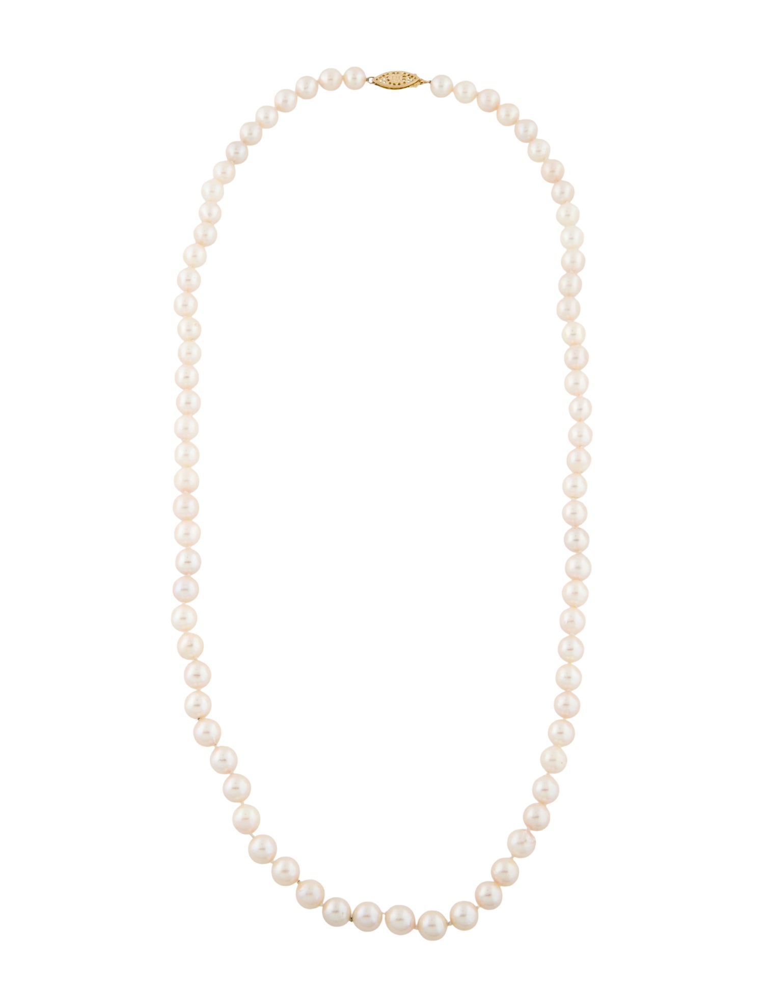 Necklace 14K Pearl Strand