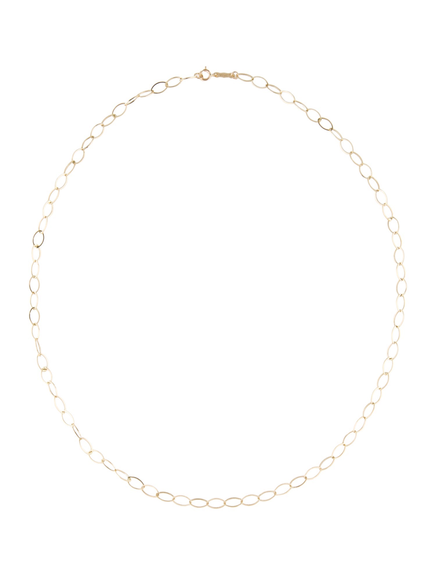 Necklace 14K Oval Link Chain