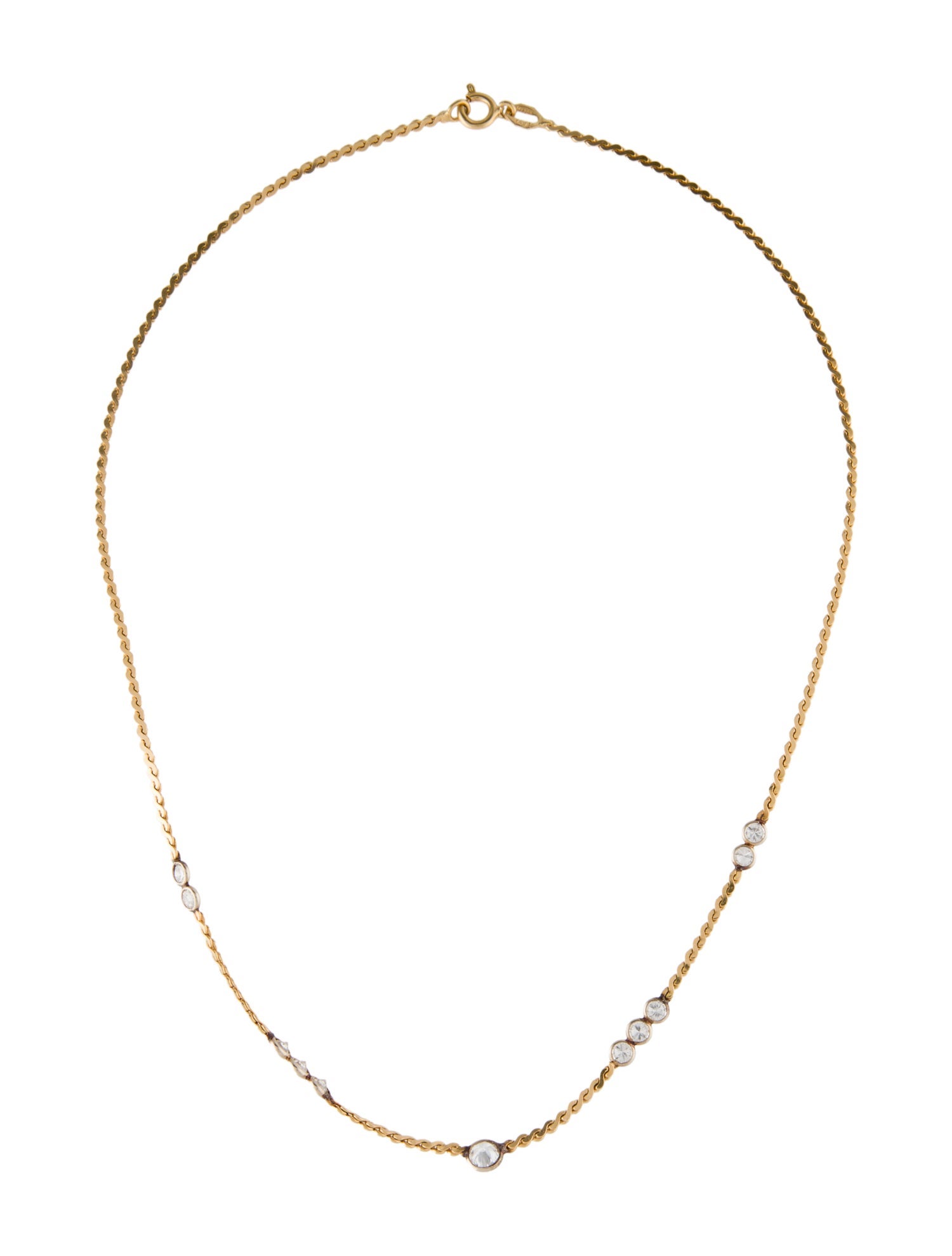 Necklace 18K Diamond Choker