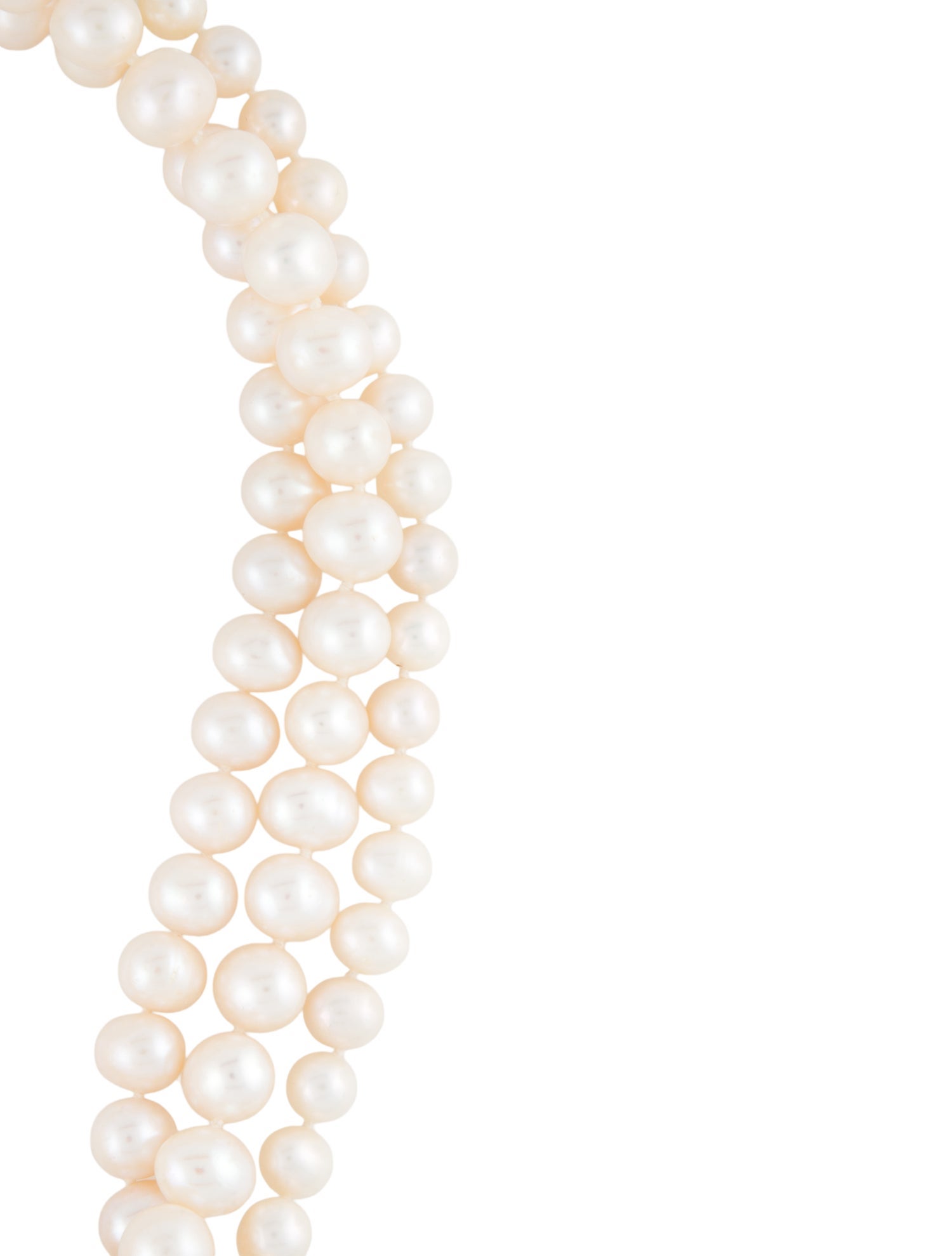 Necklace 14K Pearl Multistrand