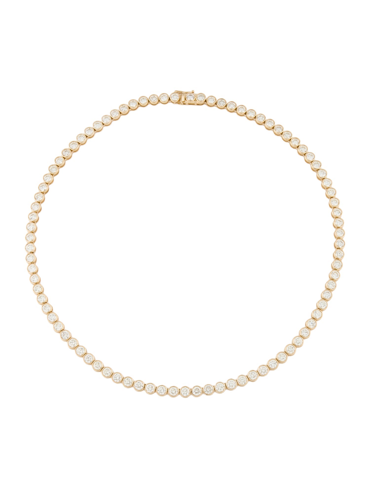 Necklace 14K 22.50ctw Diamond Tennis