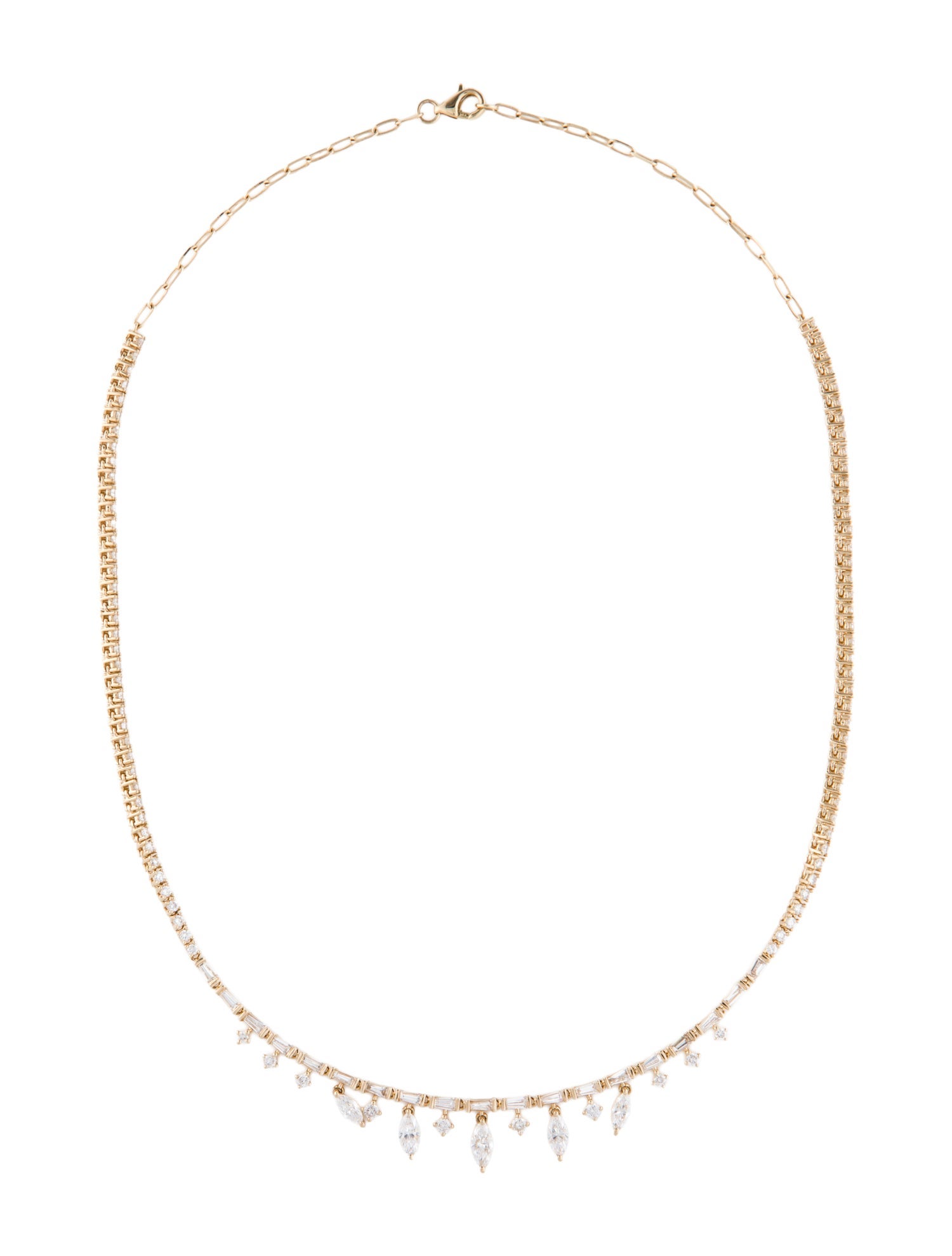 Necklace 14K 2.40ctw Diamond Collar